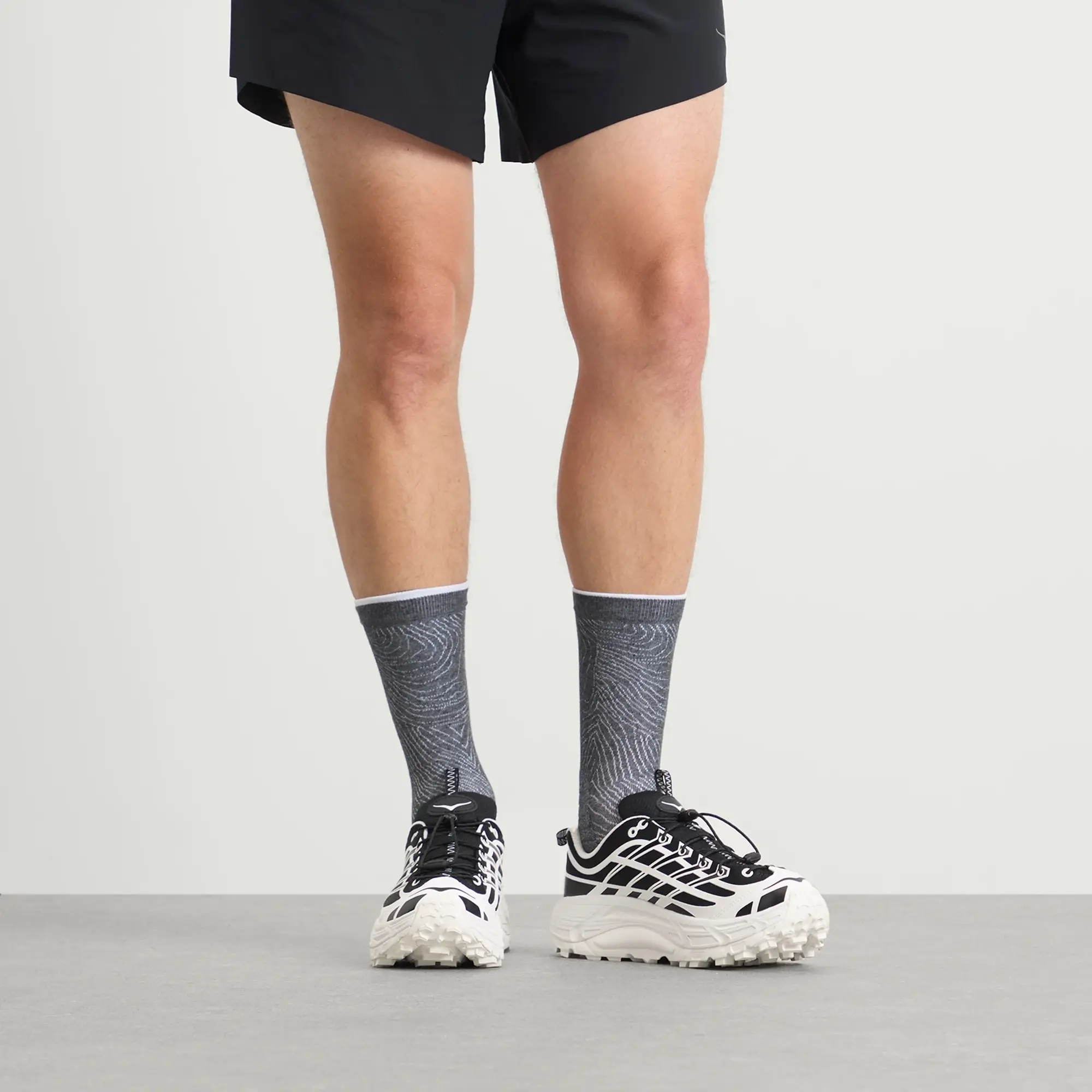 HOKA ONE ONE U Mafate Three2 Sneaker Frost/Black