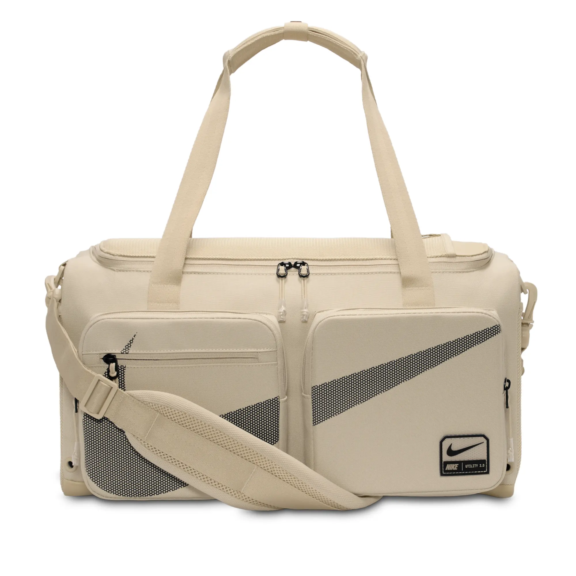Nike Utility Power 2.0 Duffel Bag (Small, 31L) - Brown - Polyester