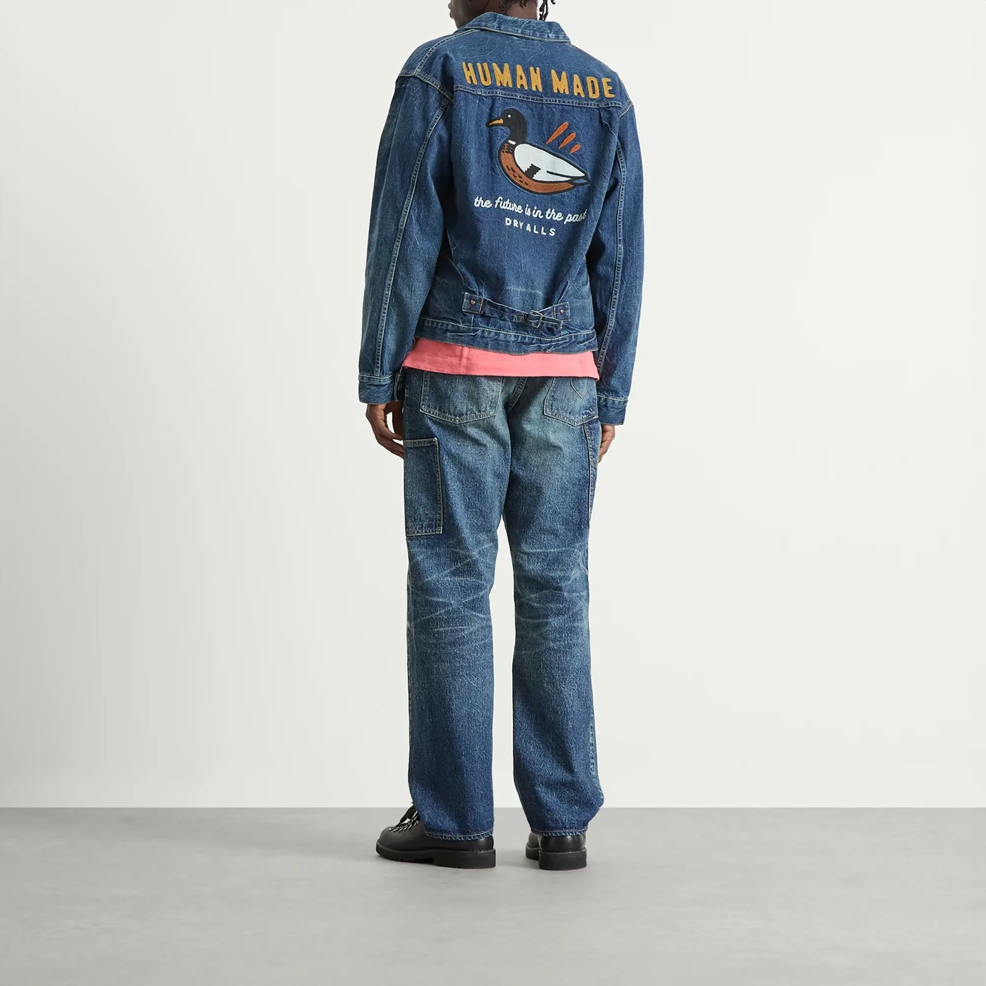 Human Made Men's Future Denim Work Jacket Indigo