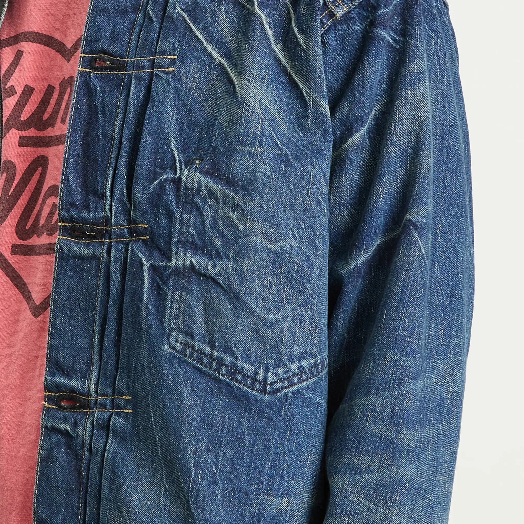 Human Made Men's Future Denim Work Jacket Indigo