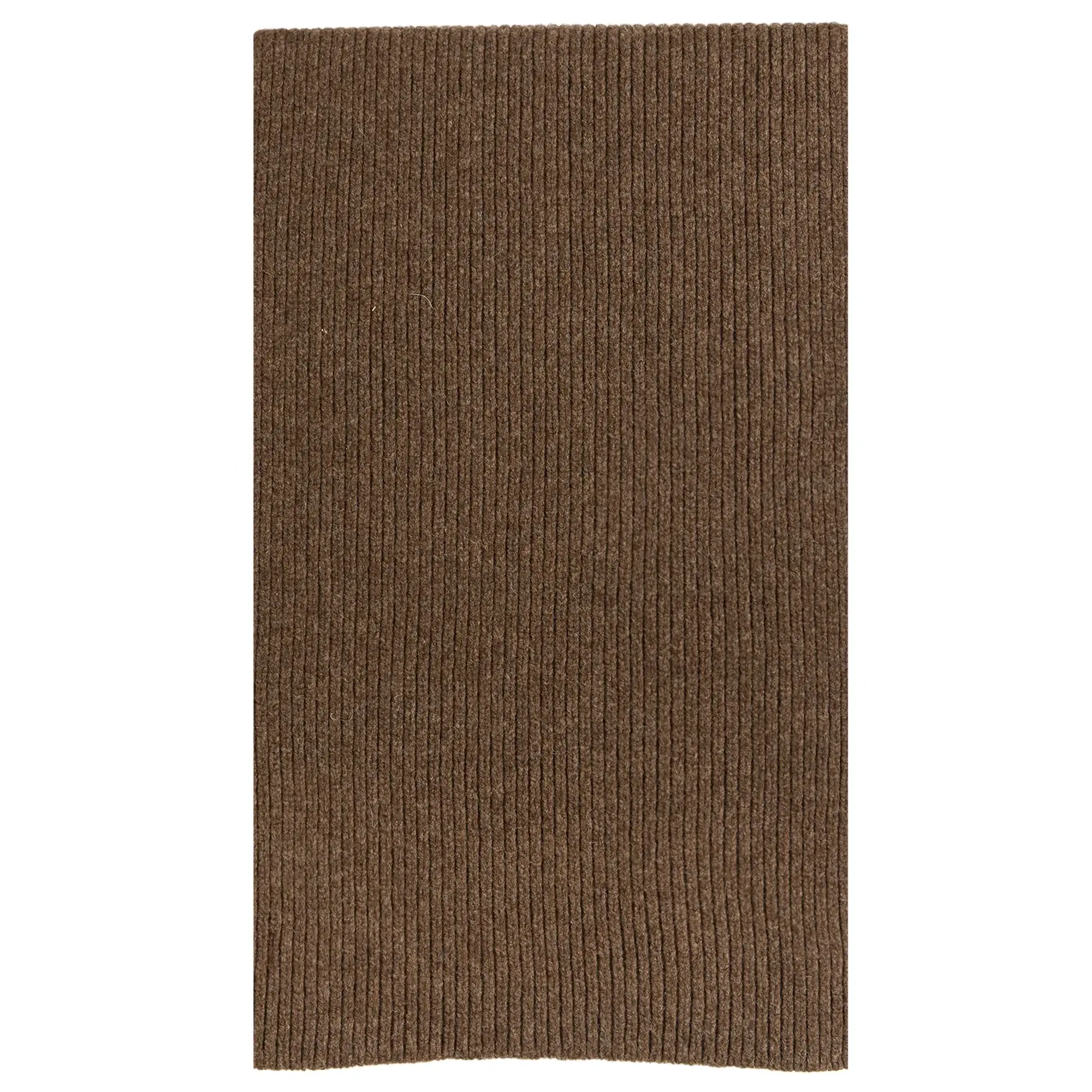 Baserange Women's Mea Merino Wool Scarf Burel Brown