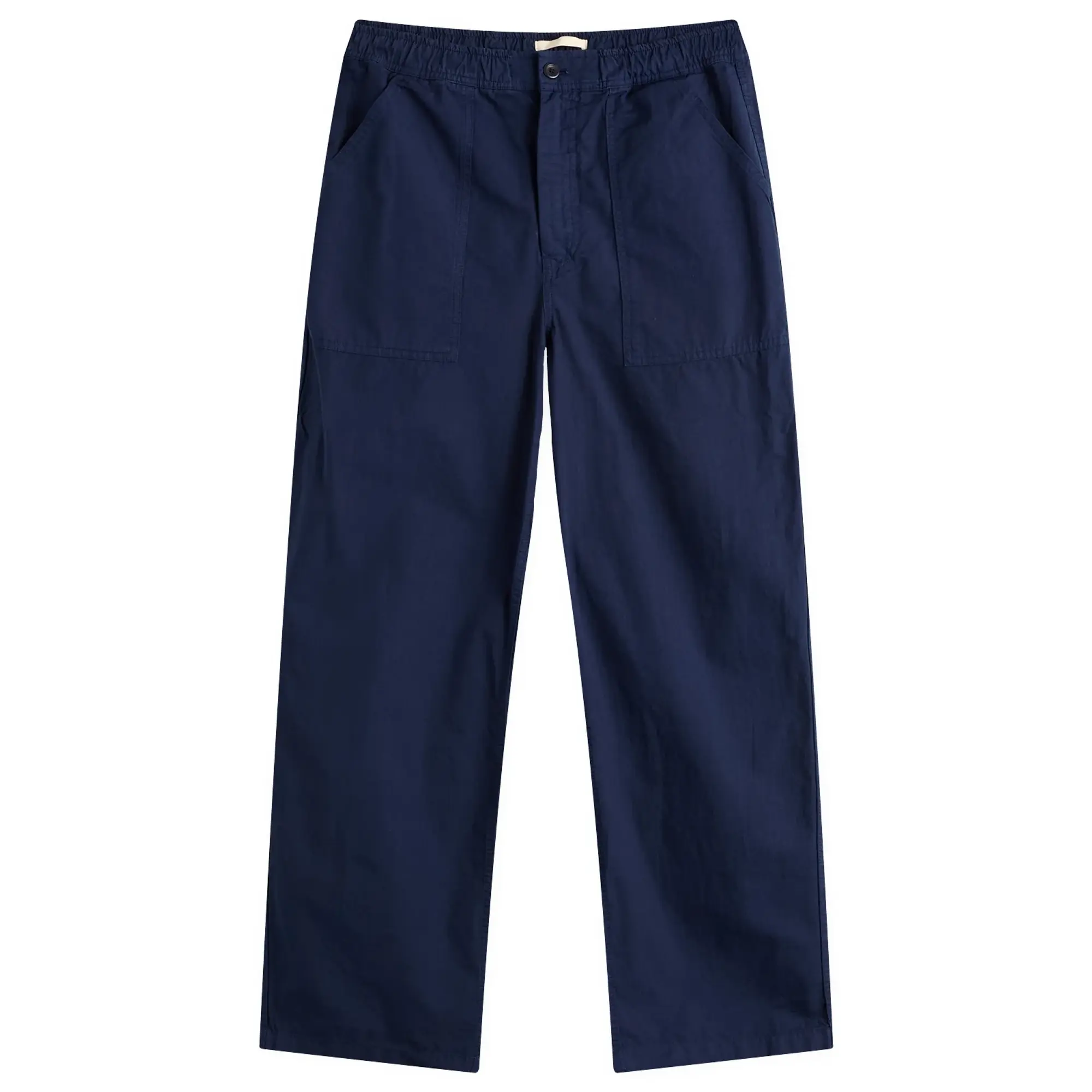 Norse Projects Men's Ragnar Relaxed Cotton Ripstop Pant Workwear Blue