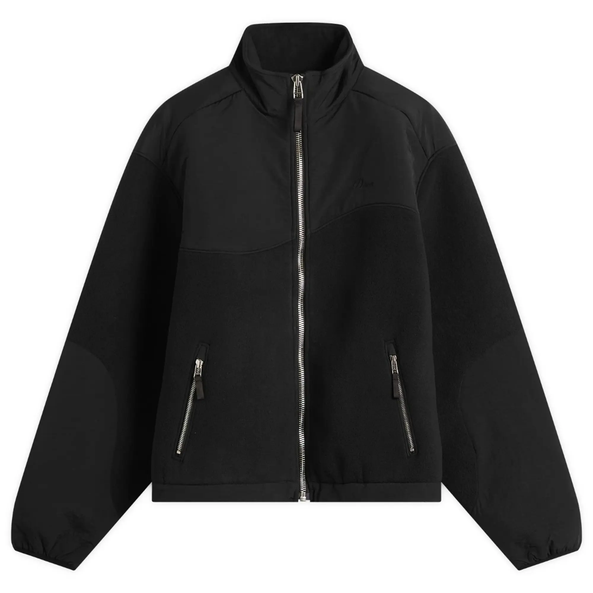 Dime Men's Heavyweight Fleece Jacket Black
