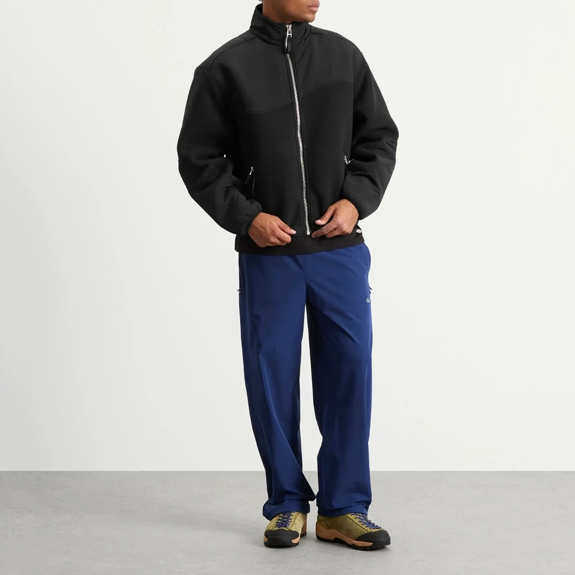 Dime Men's Heavyweight Fleece Jacket Black