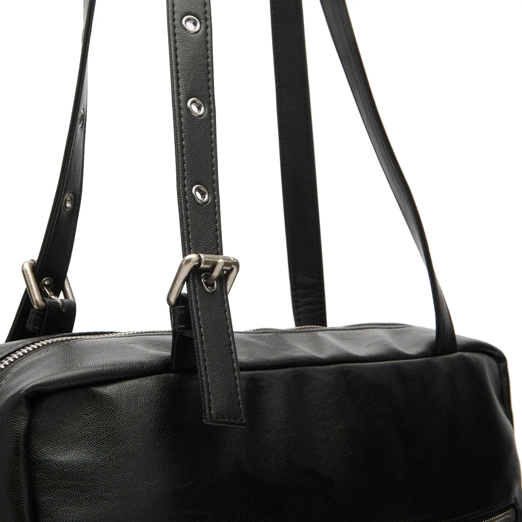 SAMO ONDOH Women's Pocket Utility Bag - Large Nappa Black