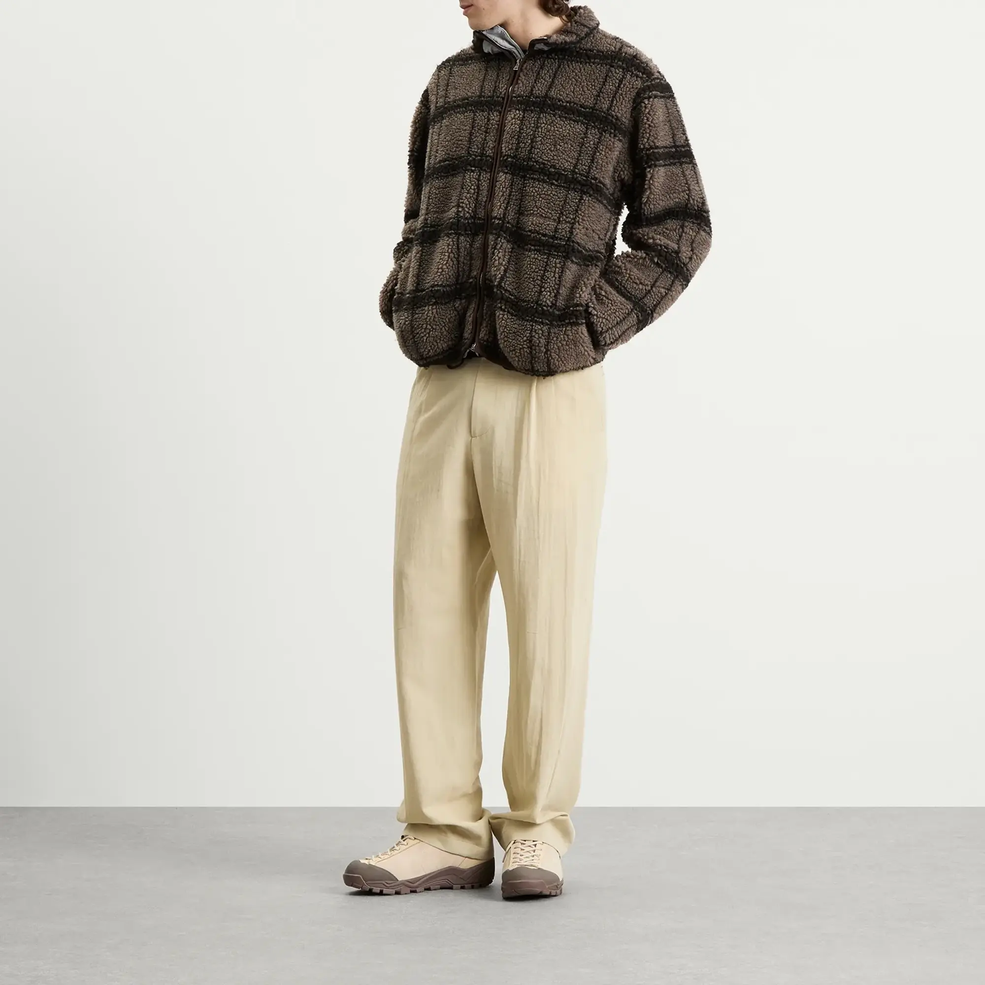 Ranra Men's River Fleece Jacket Martini Olive