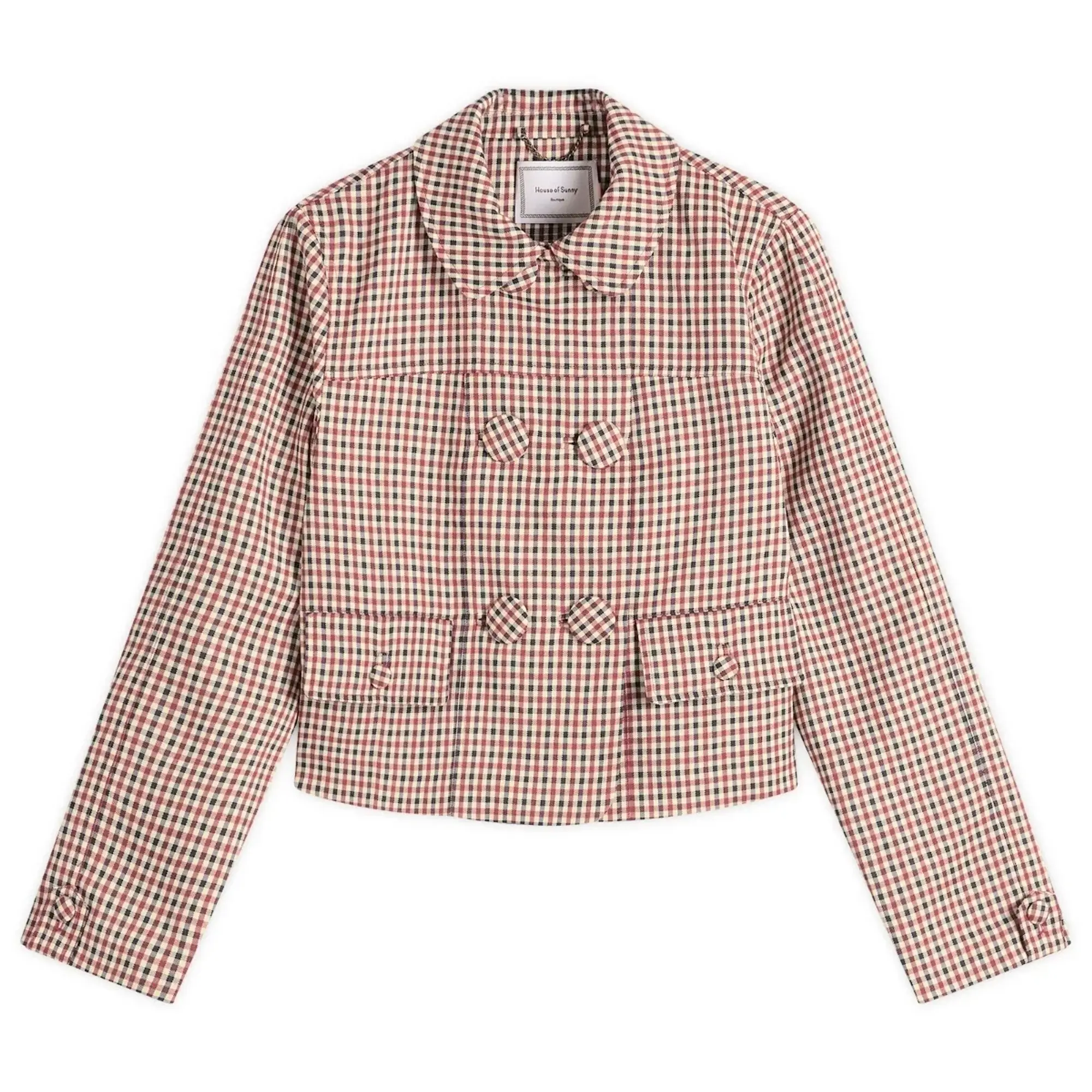 House Of Sunny Women's Marie Jacket Wine Multi