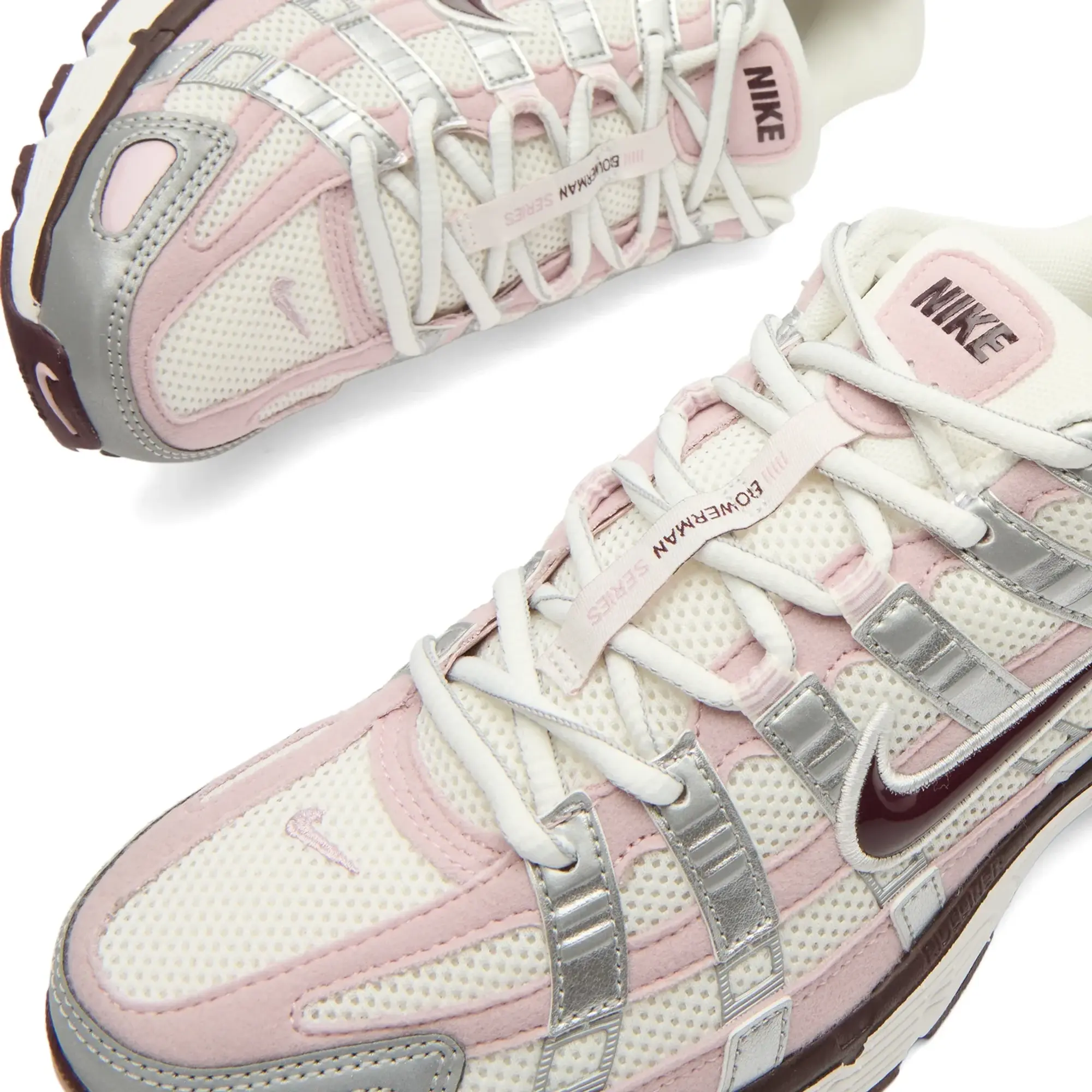 Nike Women's P-6000 Se W Sneaker White/Chalk/Burgundy