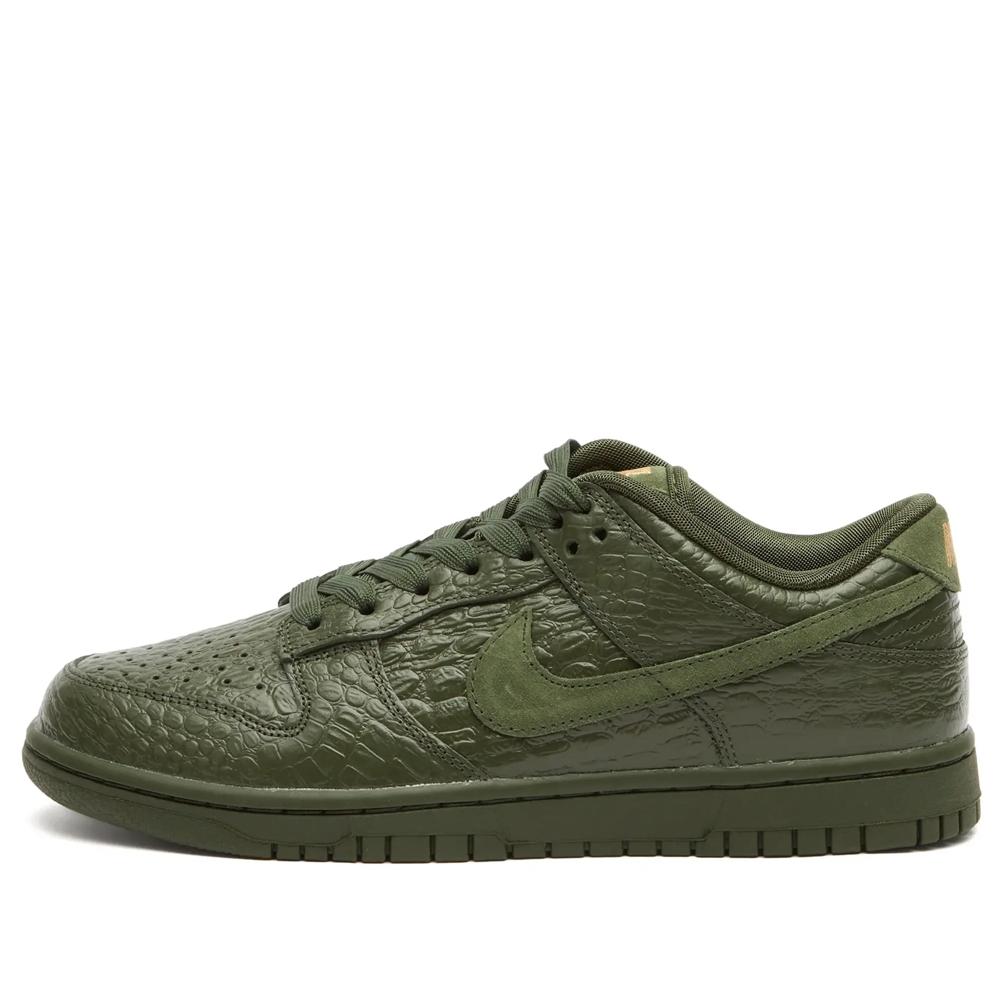 Nike Women's Dunk Locroc W Sneaker Green/Gold/Olive