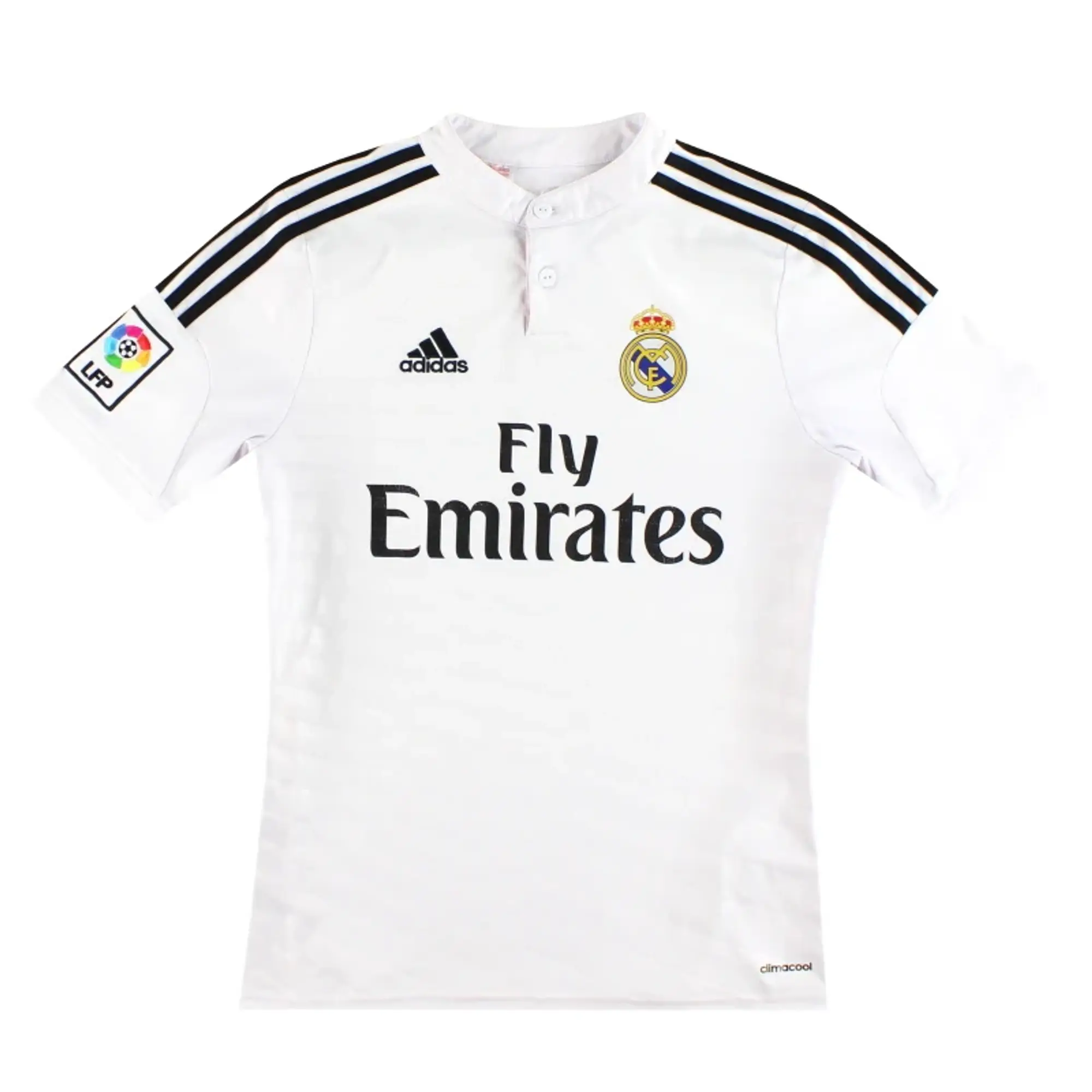 2014-15 Real Madrid adidas Home Shirt Y - Real Madrid / Very Good 