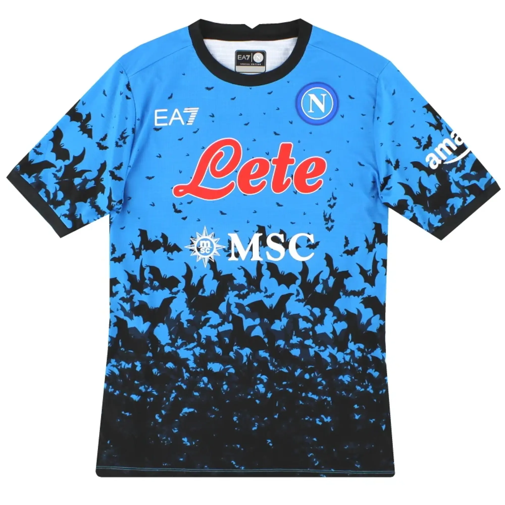 2022-23 Napoli EA7 'Special Edition' Halloween Shirt XXL - Napoli / Excellent 