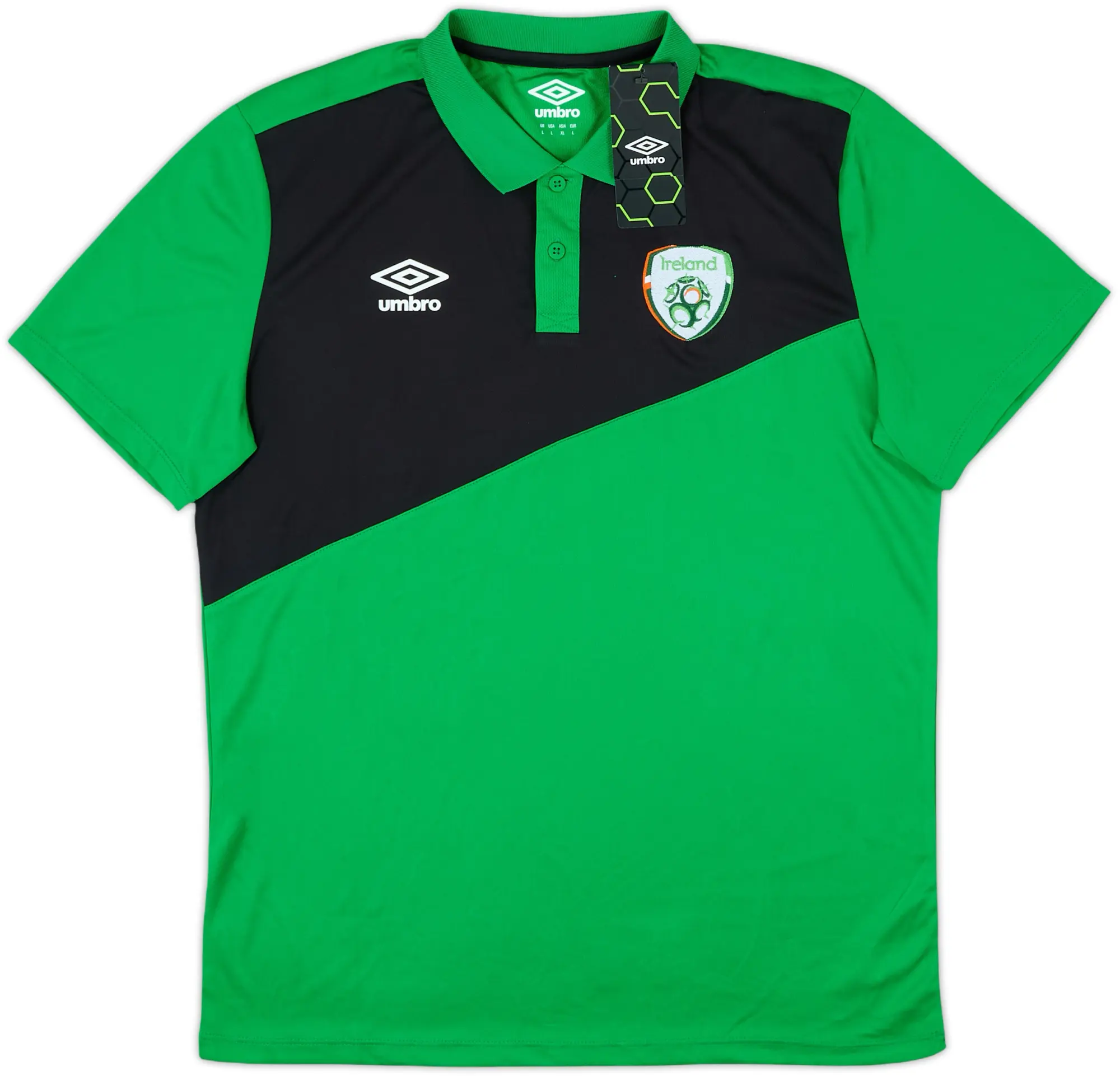 2016-17 Ireland Umbro Polo Shirt (L)