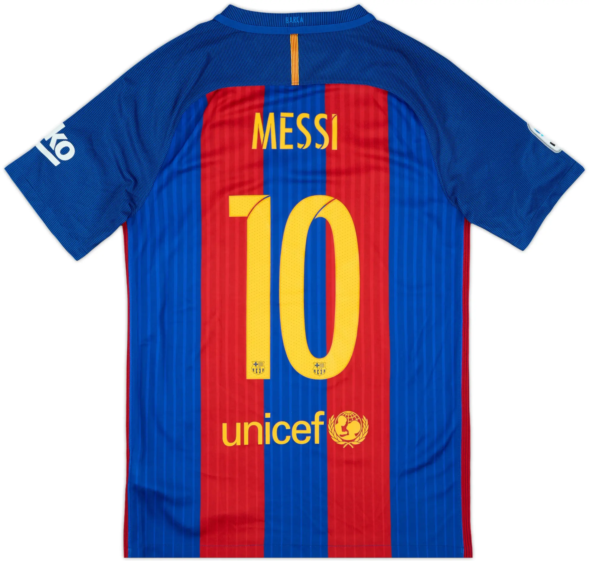 2016-17 Barcelona Home Shirt Messi #10 - 8/10 - (S)