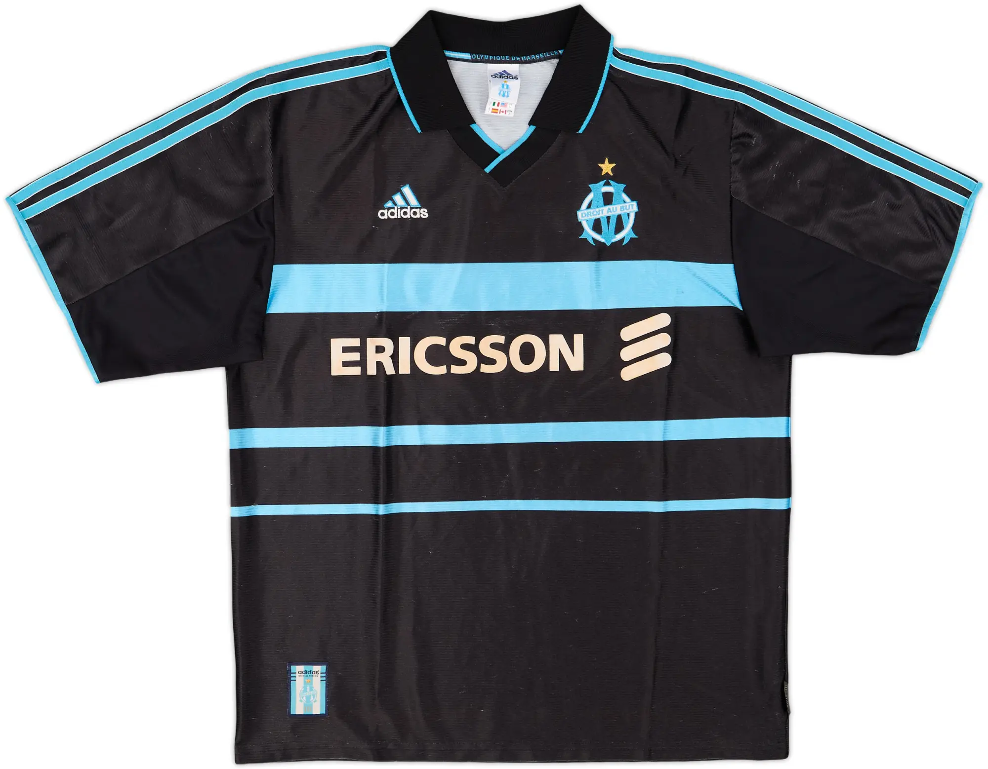 1999-00 Olympique Marseille Third Shirt - 8/10 - (L)