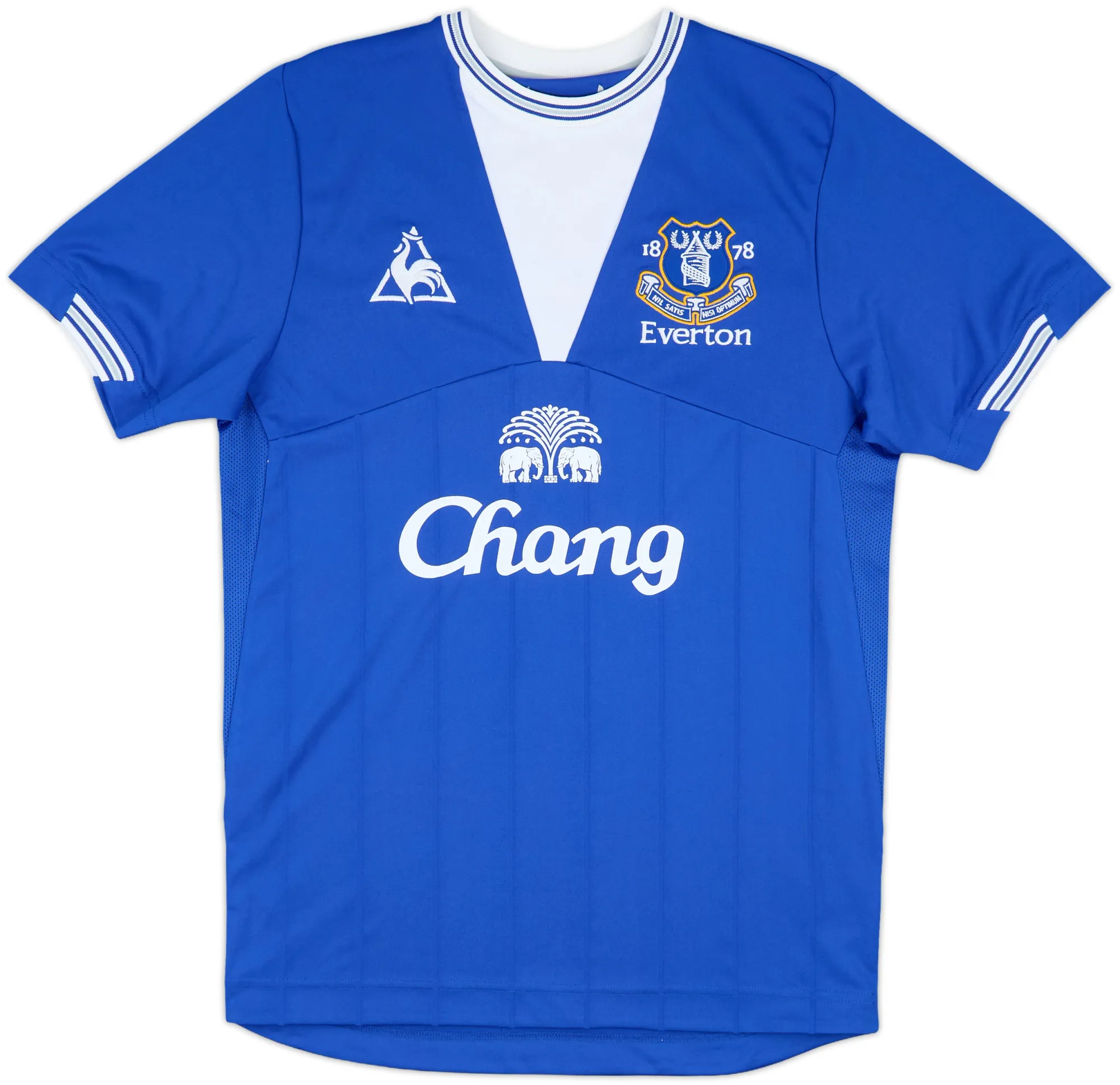 LeCoqSportif Everton Mens SS Home Shirt 2009/10