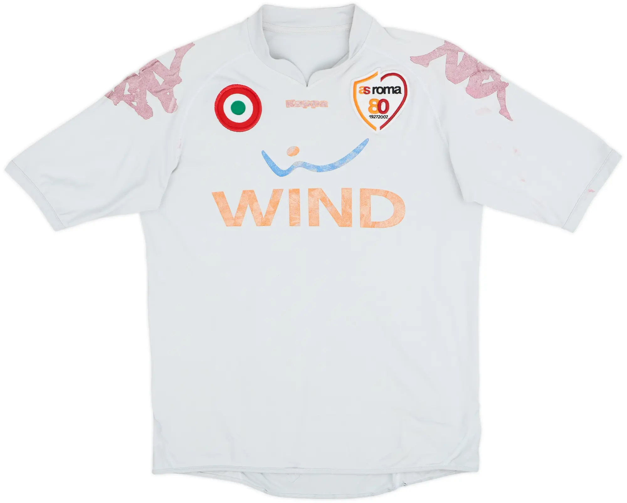 2007-08 Roma Away Shirt - 4/10 - (L)