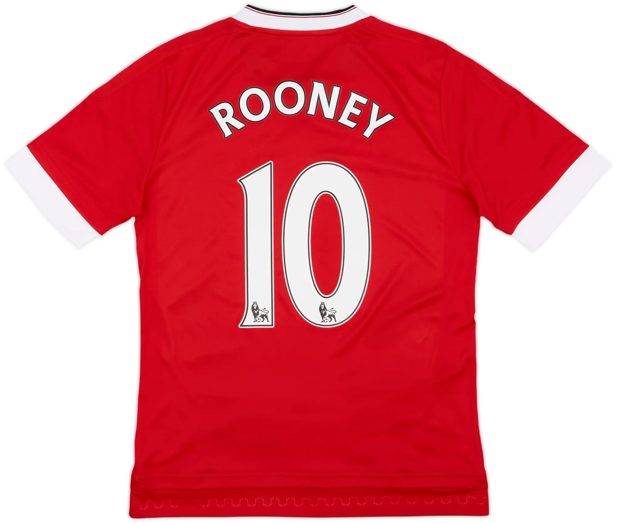 2015-16 Manchester United Home Shirt Rooney #10 - 10/10 - (XL.Boys)