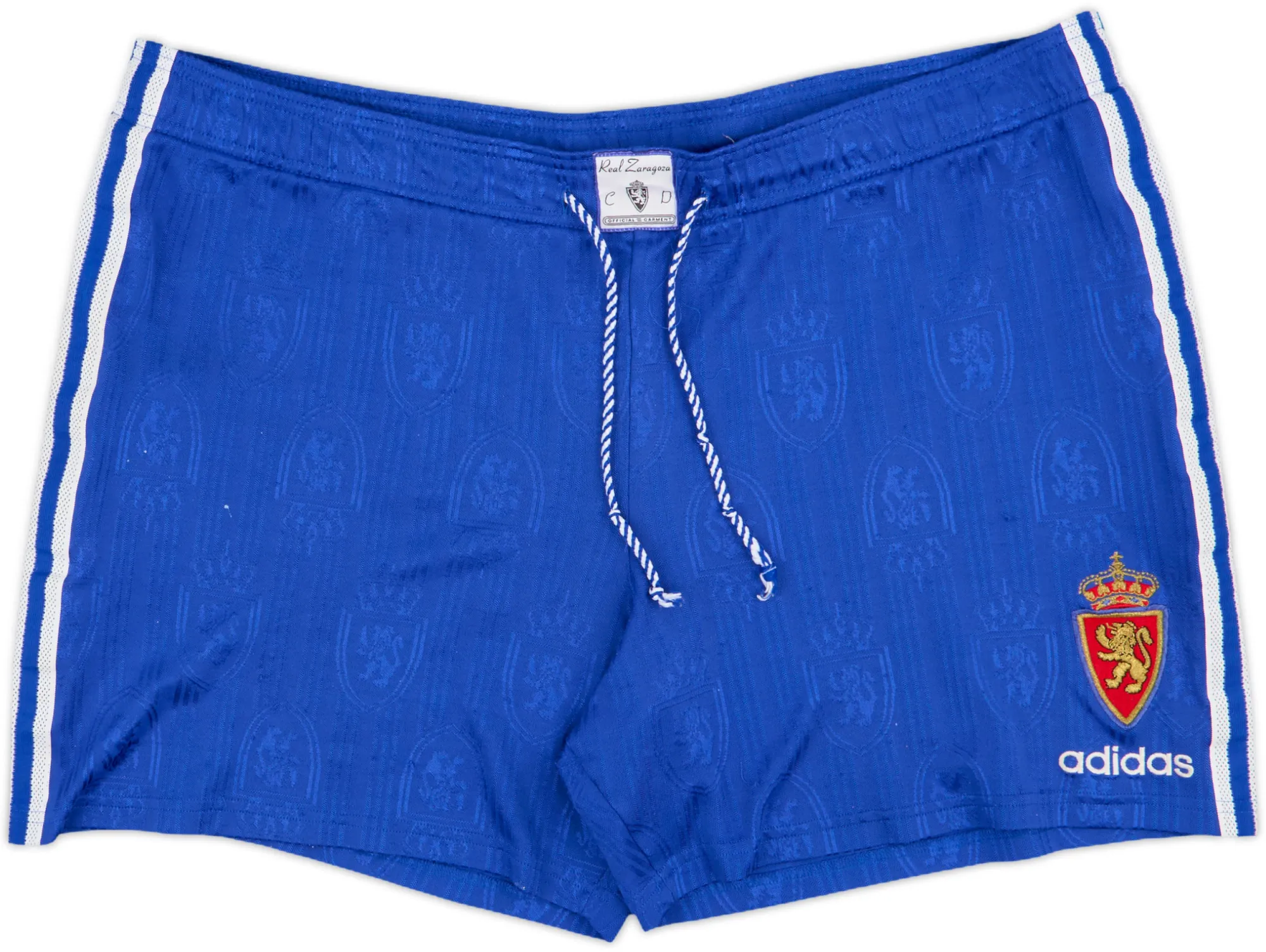 adidas Zaragoza Mens Home Shorts 1997/99