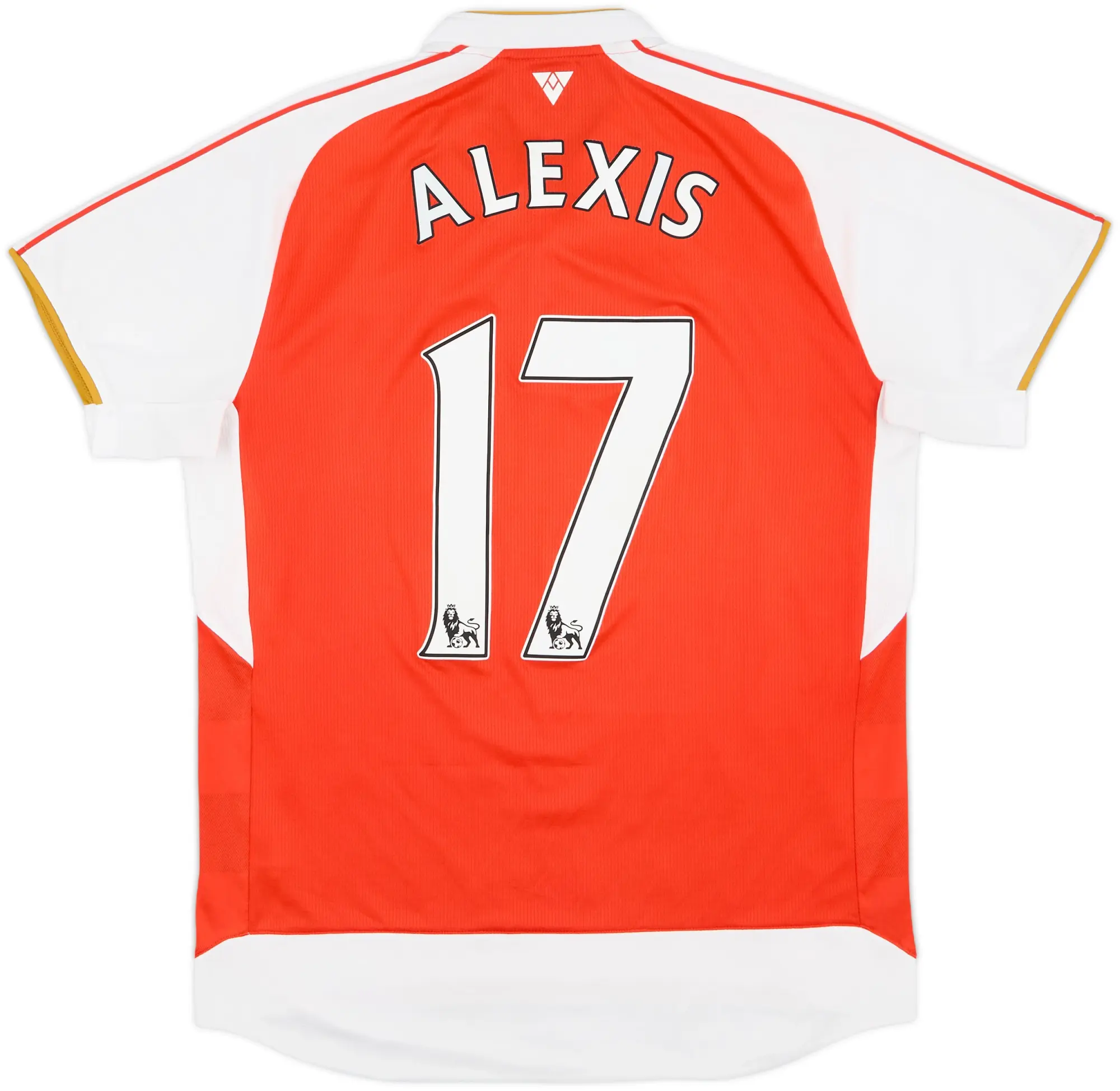 2015-16 Arsenal Home Shirt Alexis #17 - 8/10 - (L)