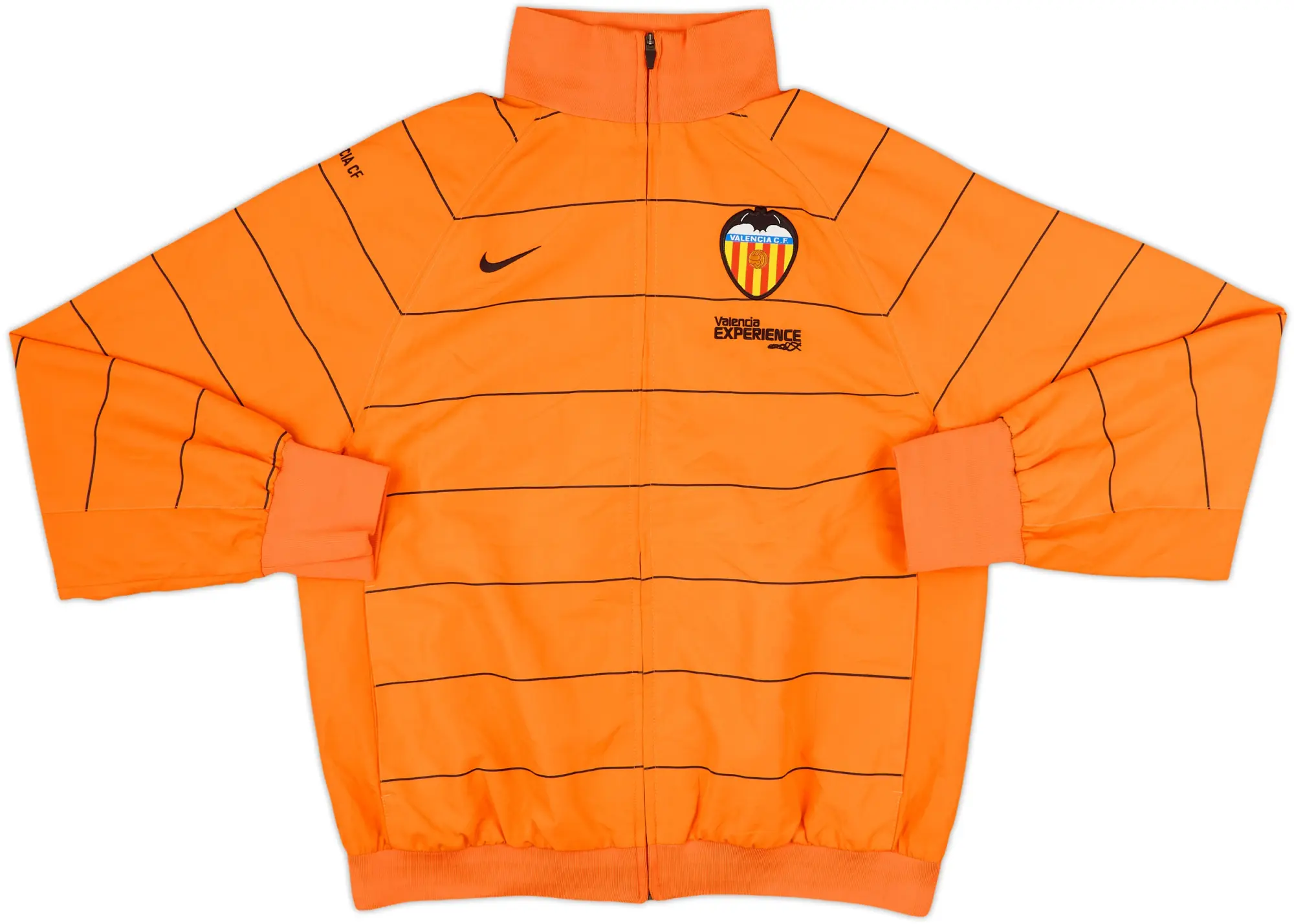 2008-09 Valencia Nike Track Jacket - 9/10 - (L)