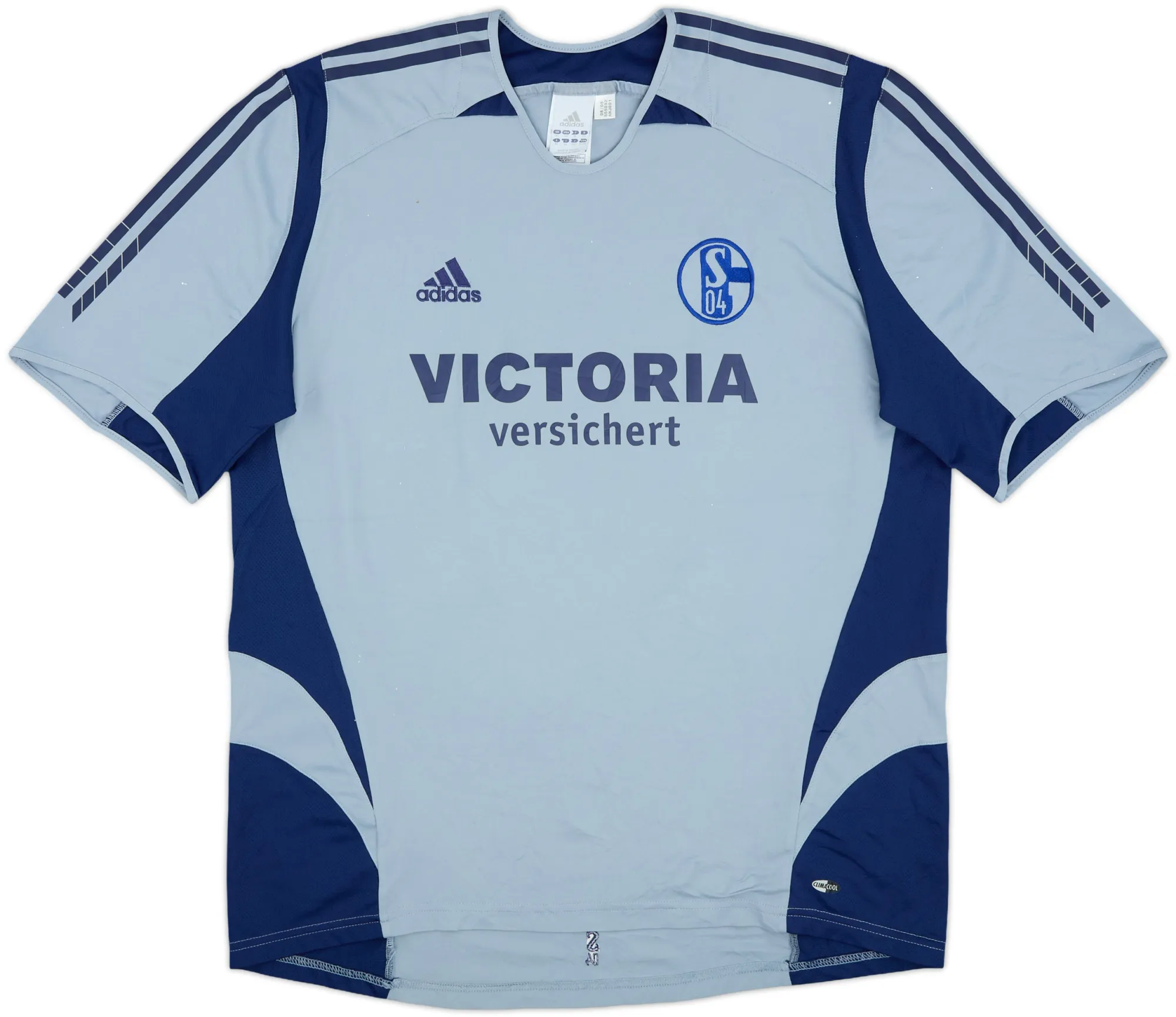 adidas Schalke 04 Mens SS Away Shirt 2005/07