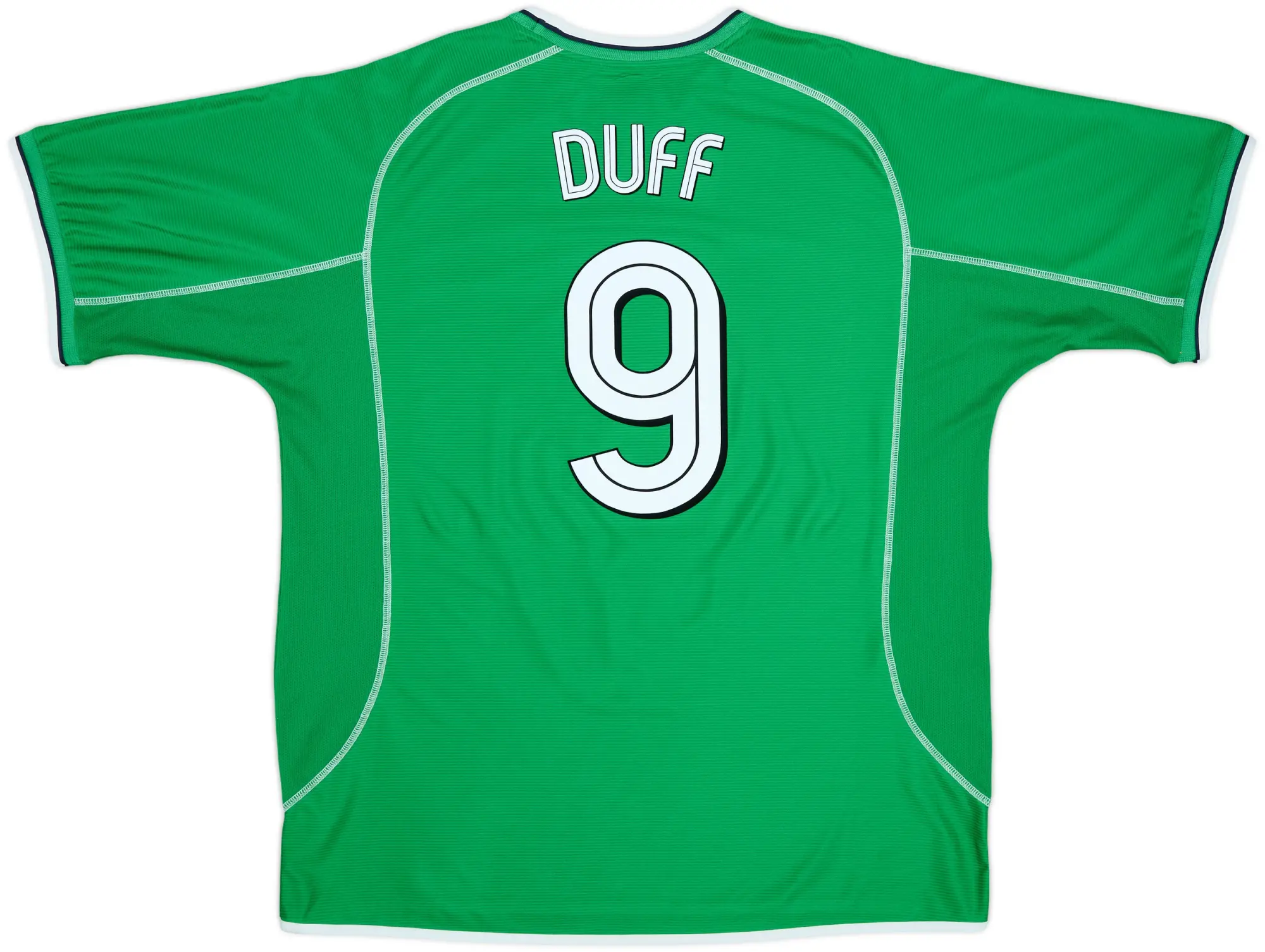 2001-03 Ireland Home Shirt Duff #9 - 8/10 - (XXL)