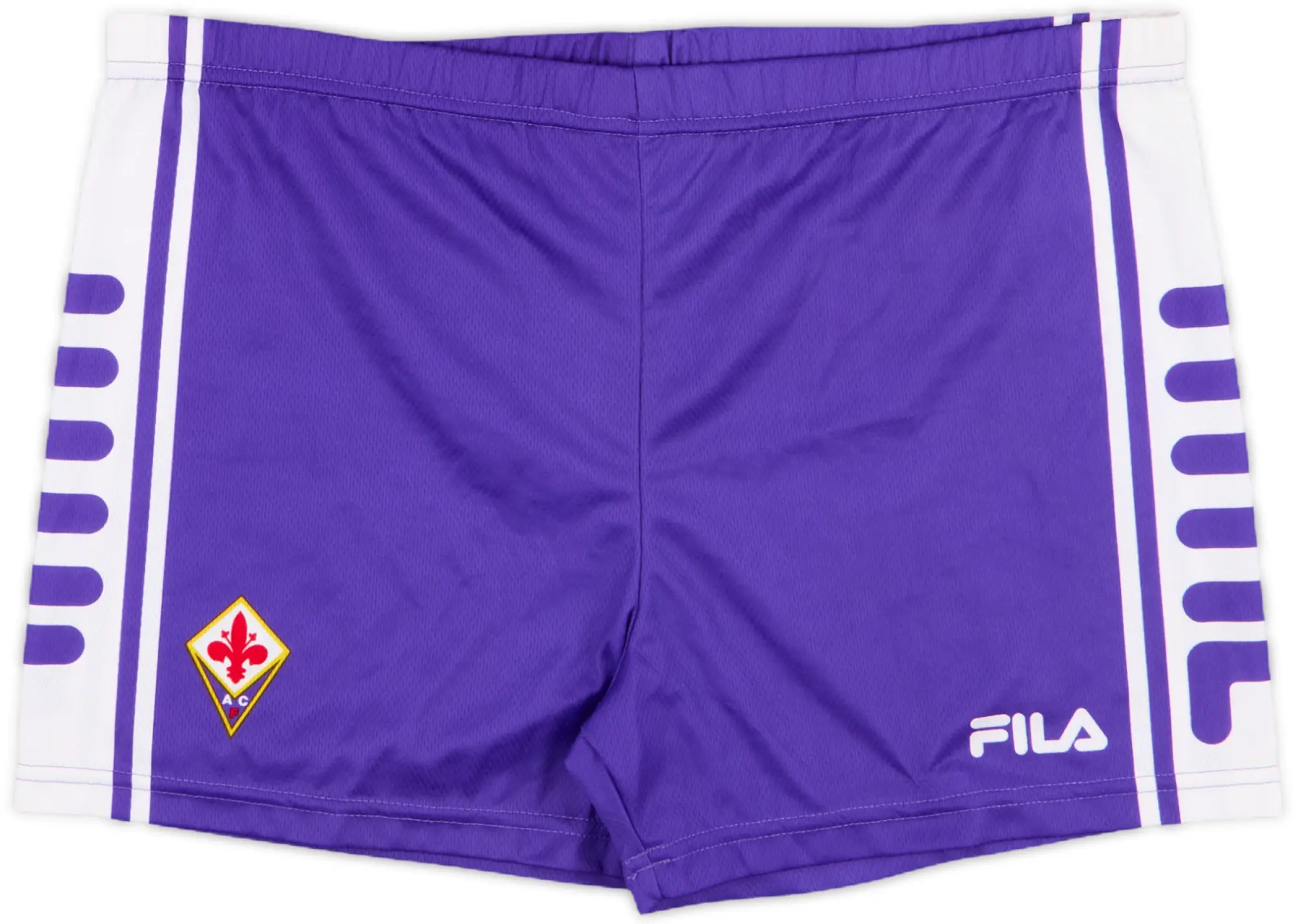1999-00 Fiorentina Home Shorts - 5/10 - (L.Boys)