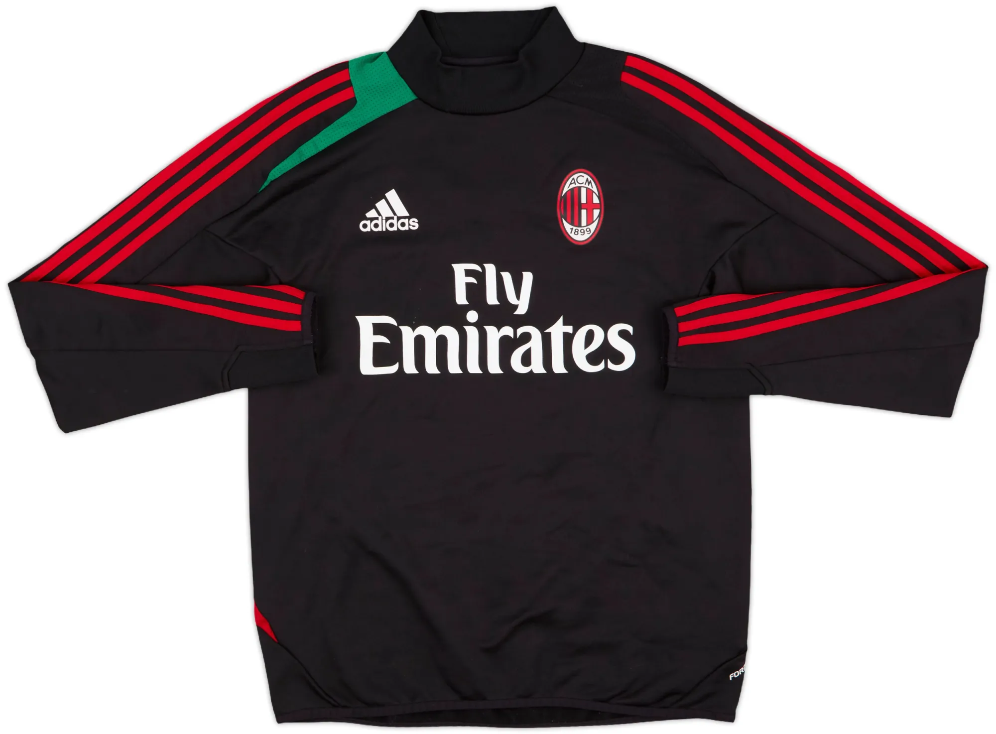 adidas AC Milan Mens SS Home Shirt 2012/13