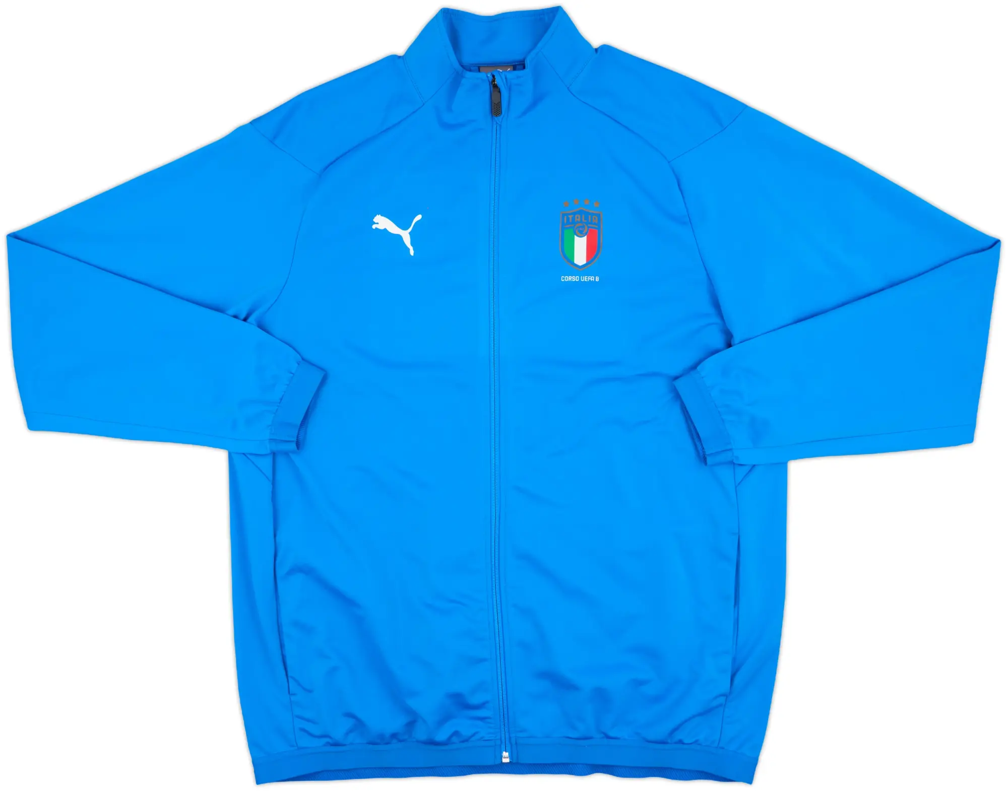 2018-19 Italy Puma Track Jacket - 8/10 - (XXL)