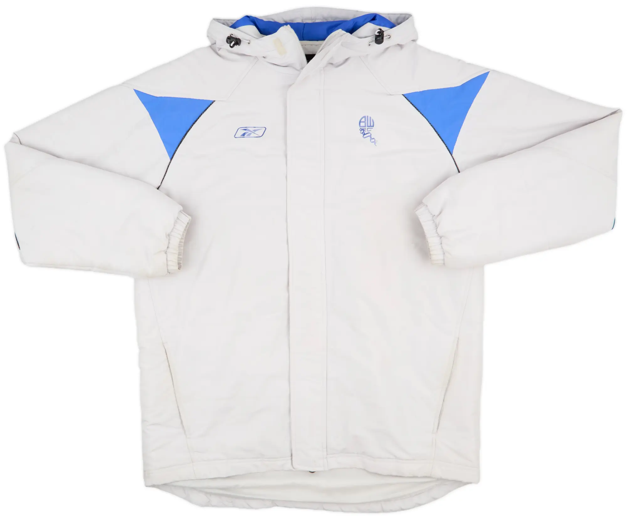 2007-08 Bolton Reebok Hooded Rain Jacket - 8/10 - (XL)