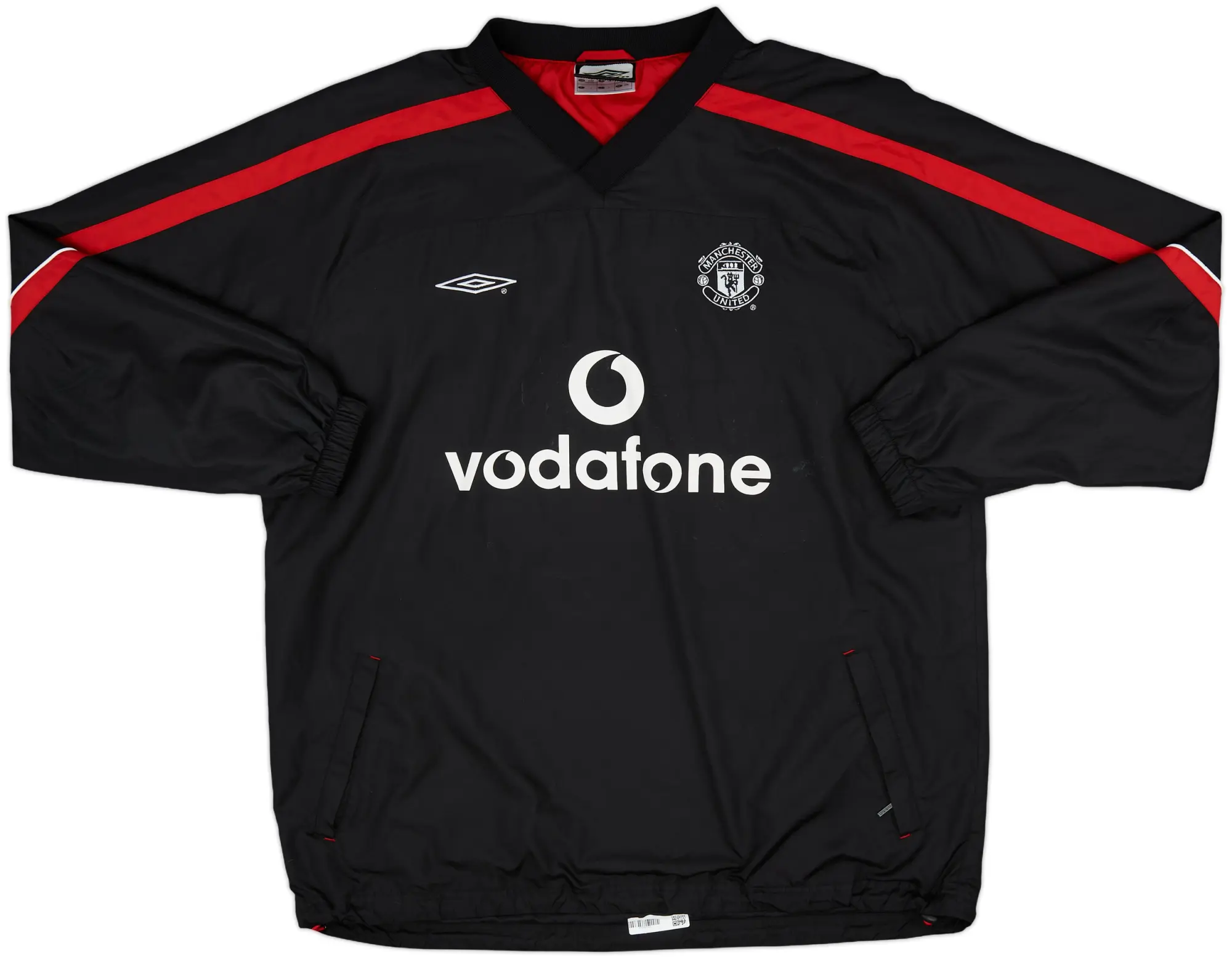 2000-01 Manchester United Umbro Drill Top - 6/10 - (L)
