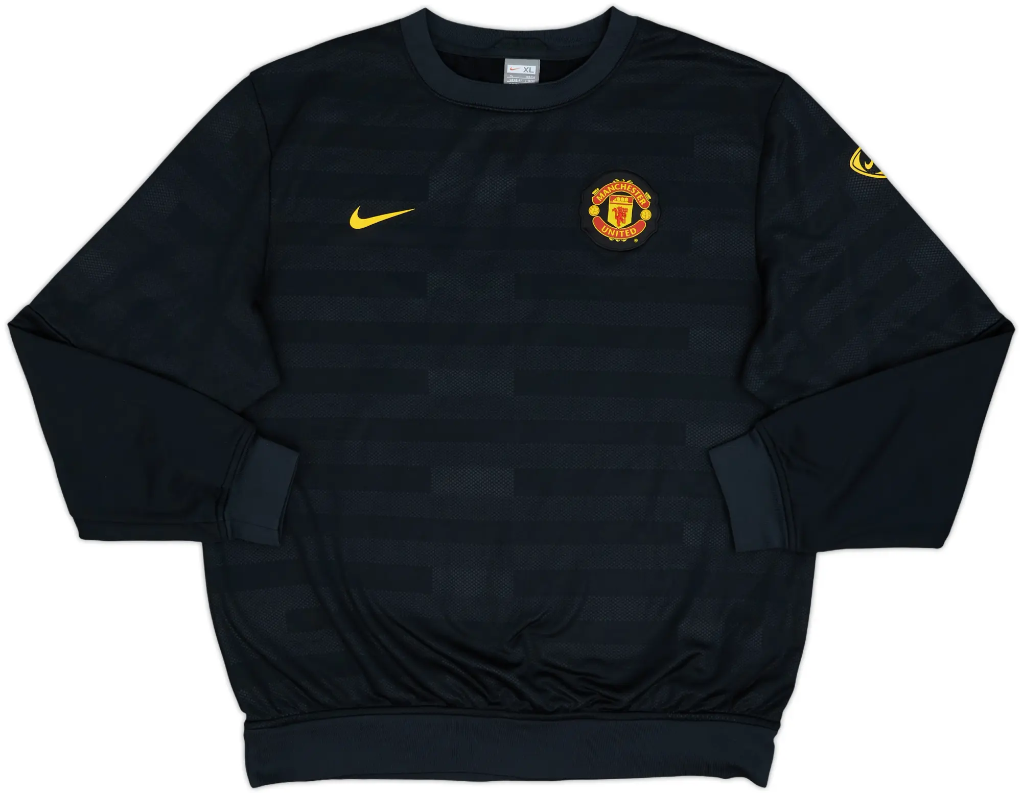 2009-10 Manchester United Nike Sweat Top - 10/10 - (XL)