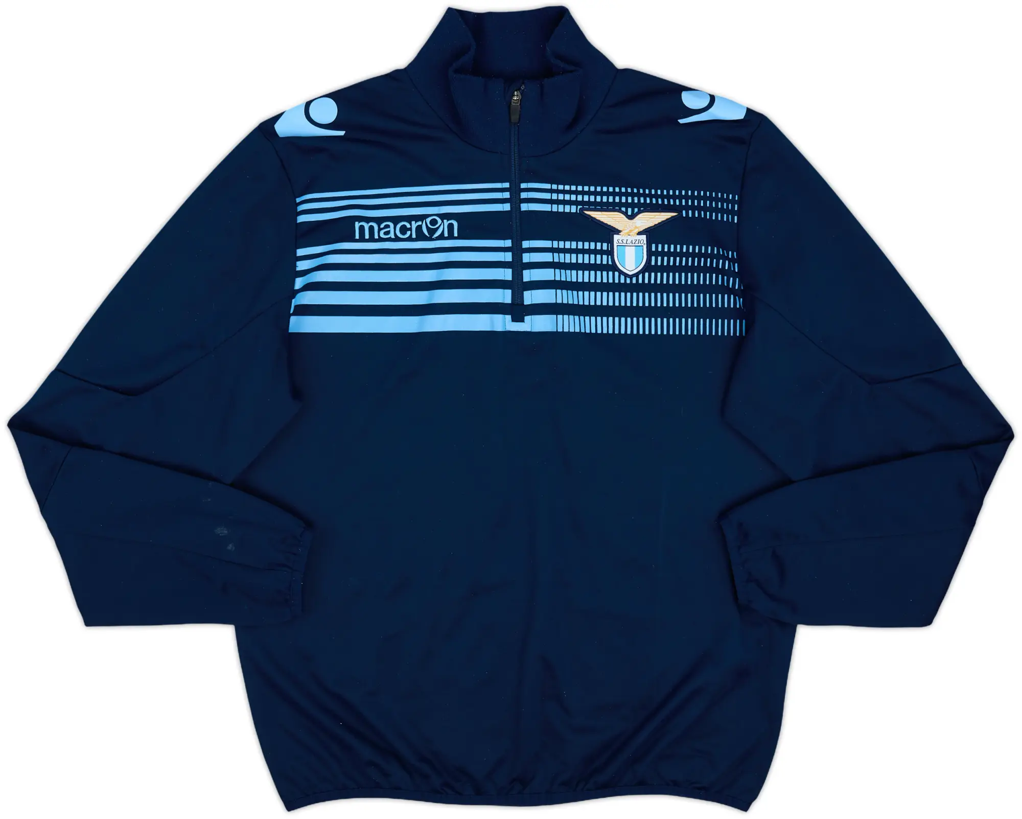2012-13 Lazio Macron Track Jacket - 7/10 - (L)