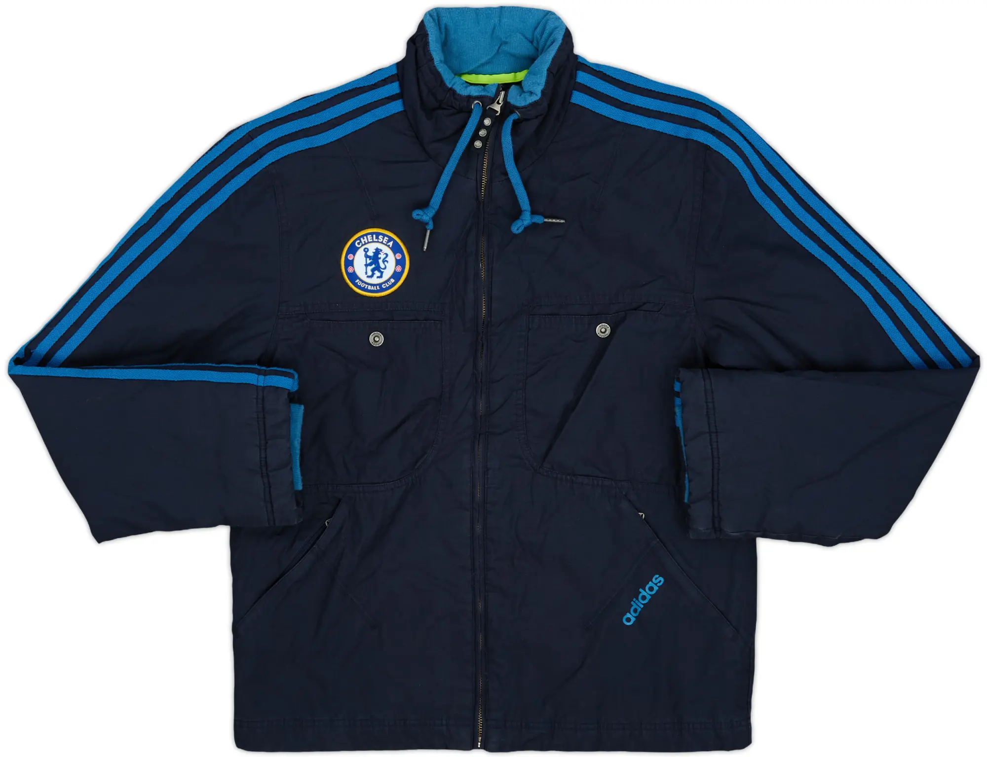 2006-07 Chelsea adidas Padded Track Jacket - 9/10 - (S)