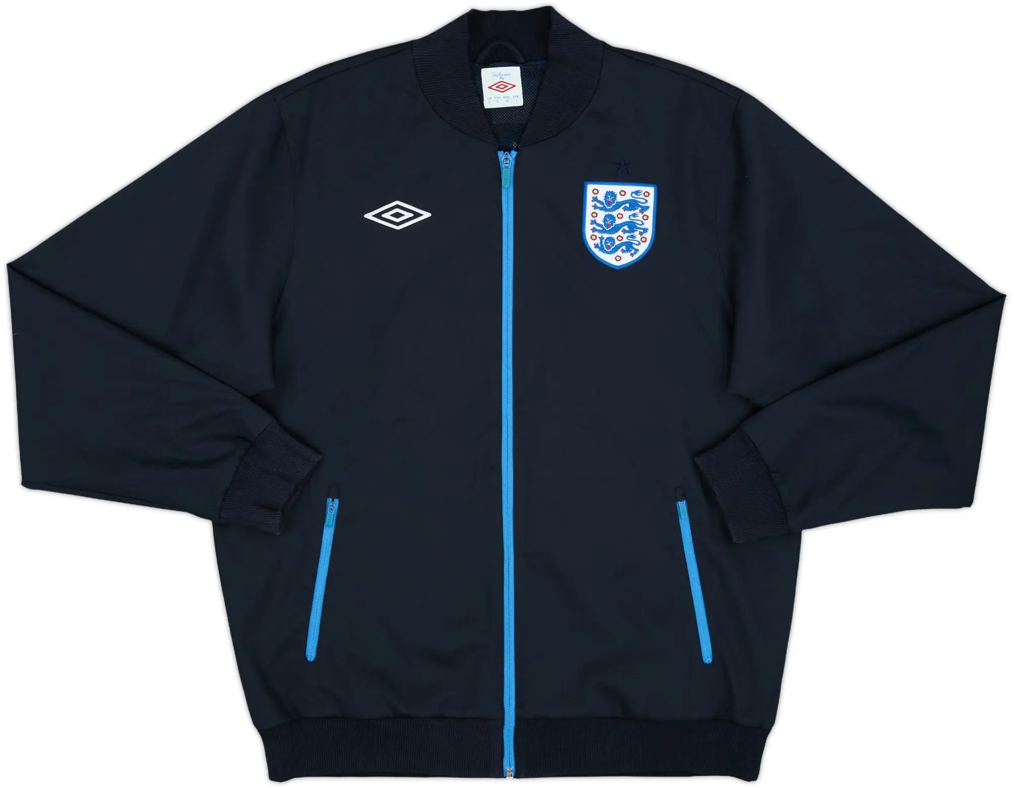 2011-12 England Umbro Track Jacket - 9/10 - (L)
