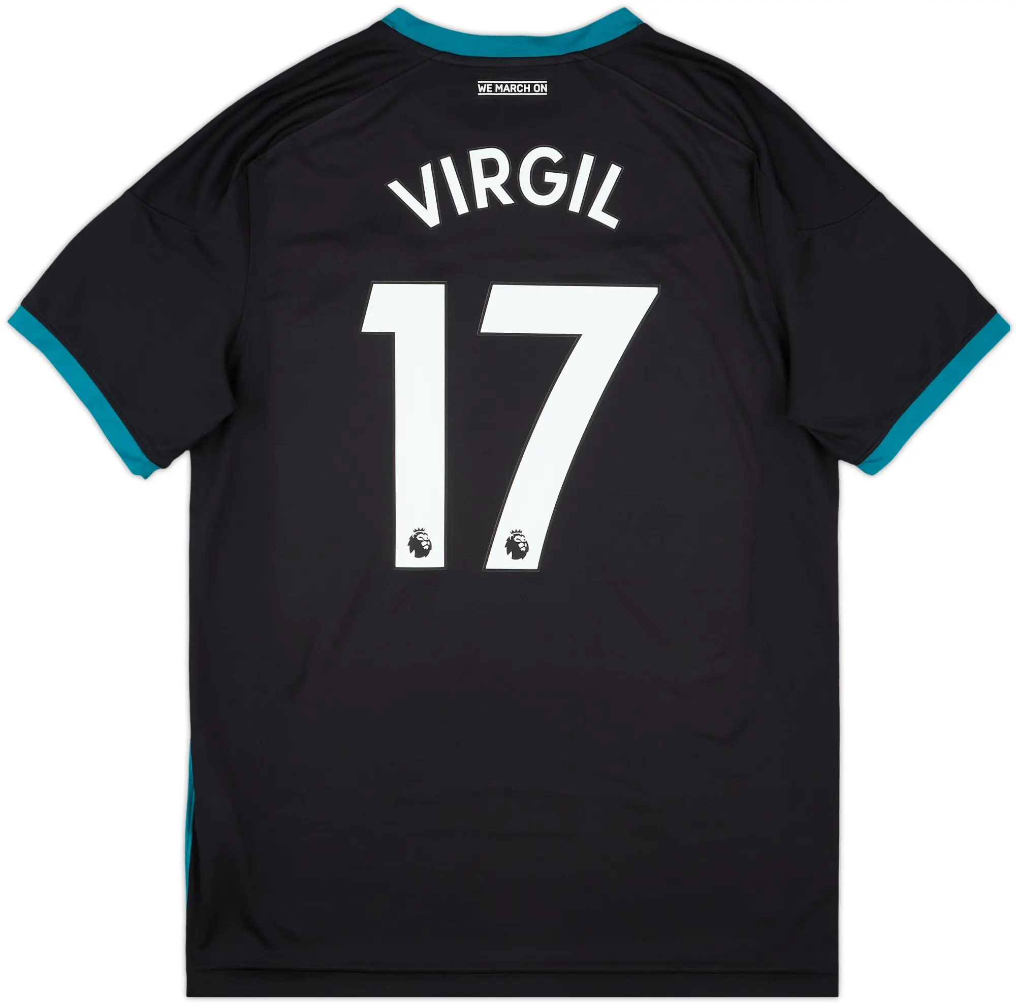 2017-18 Southampton Away Shirt Virgil #17 - 9/10 - (L)