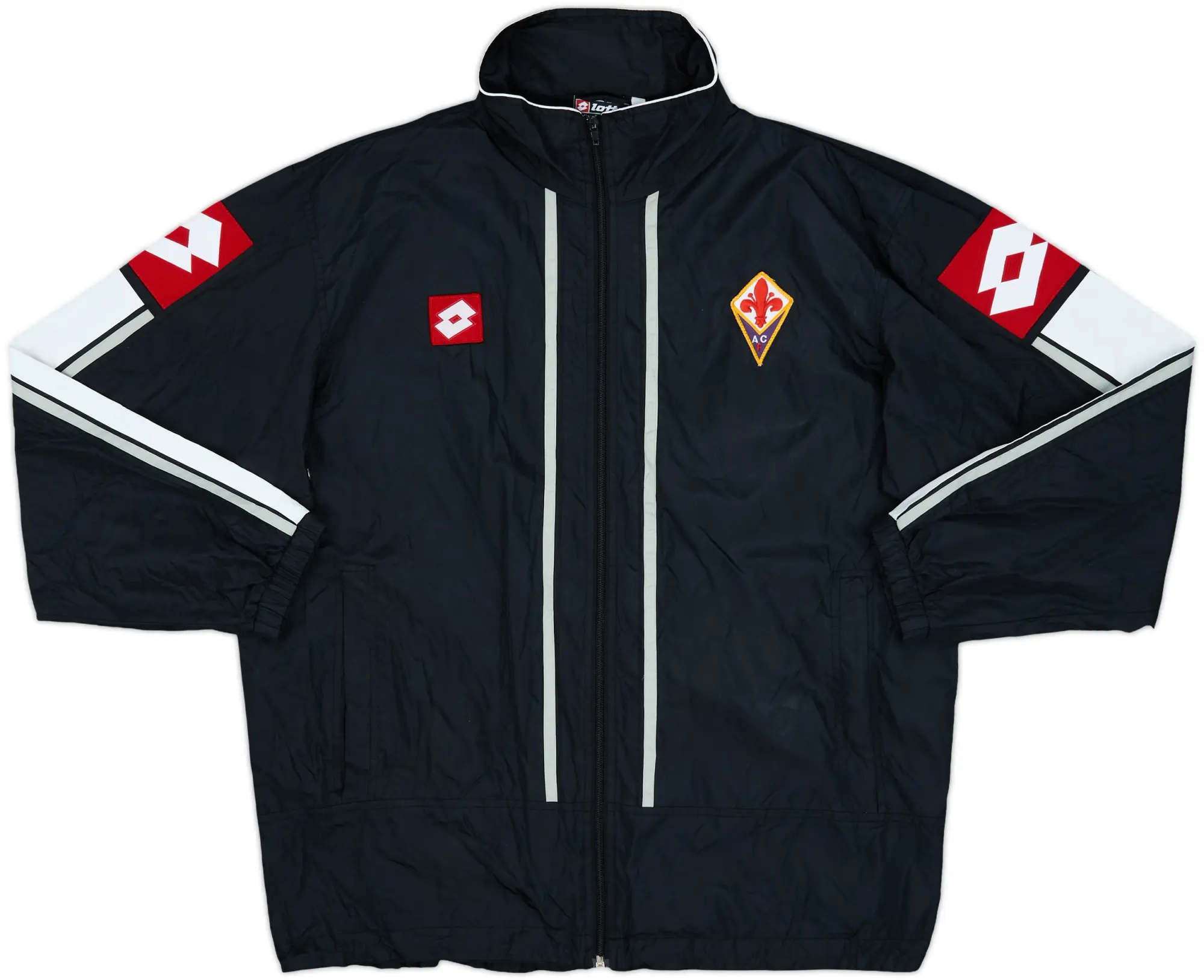 2005-06 Fiorentina Lotto Track Jacket - 8/10 - (L)