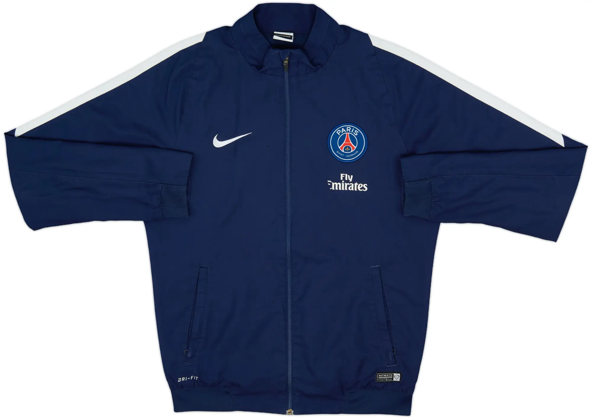 2015-16 Paris Saint-Germain Nike Track Jacket - 6/10 - (M)