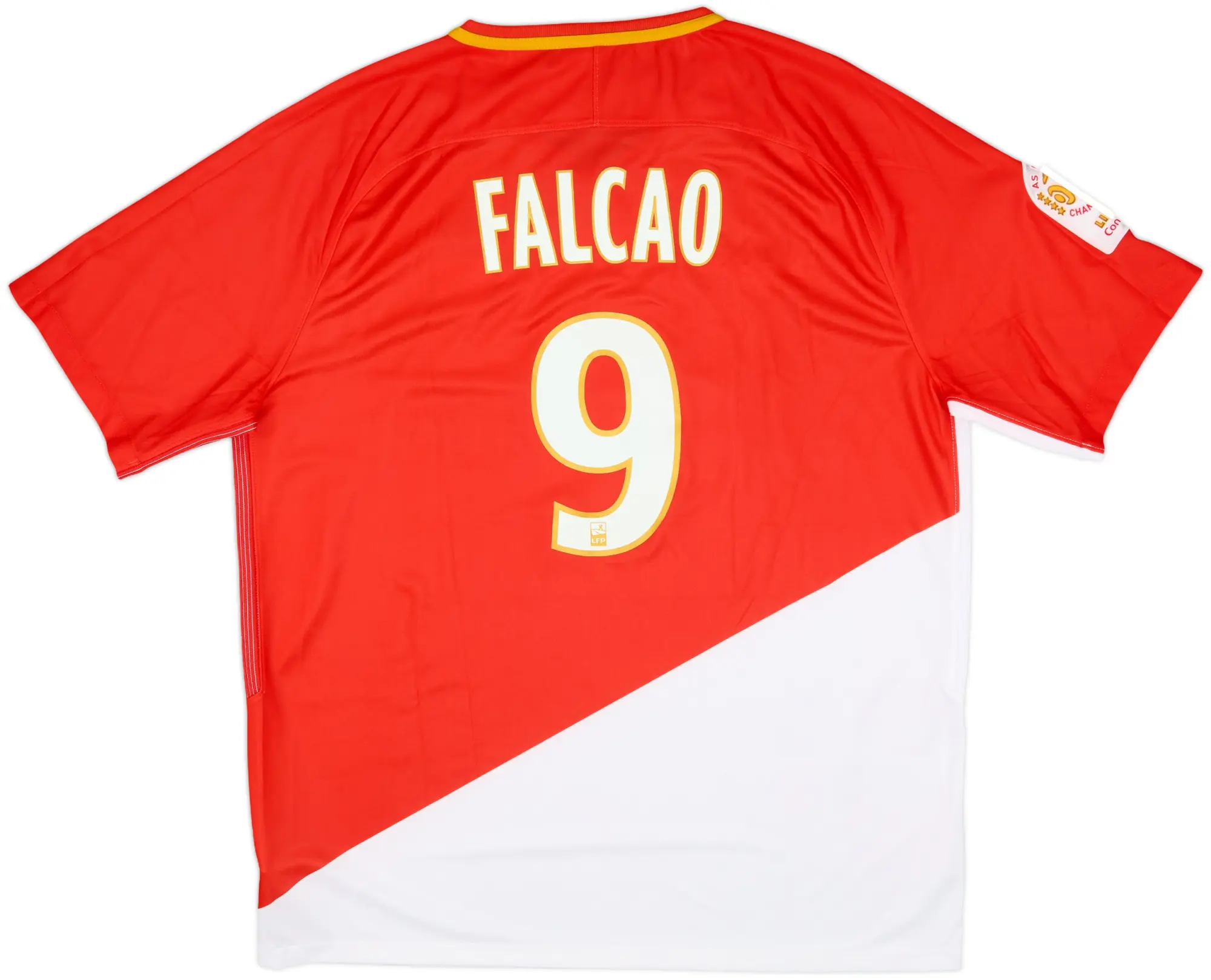 2017-18 Monaco Home Shirt Falcao #9 (XL)