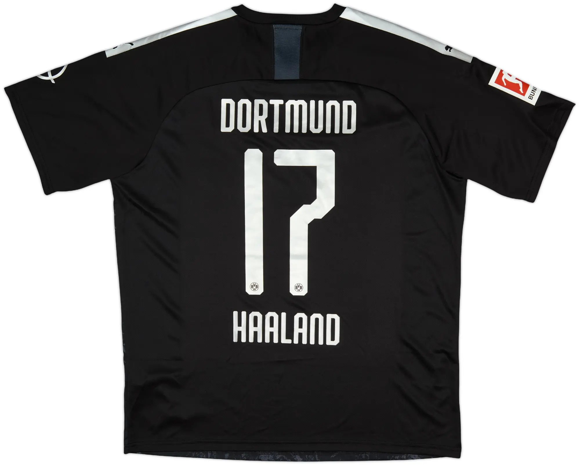 2019-20 Borussia Dortmund Away Shirt Haaland #17 (XL)