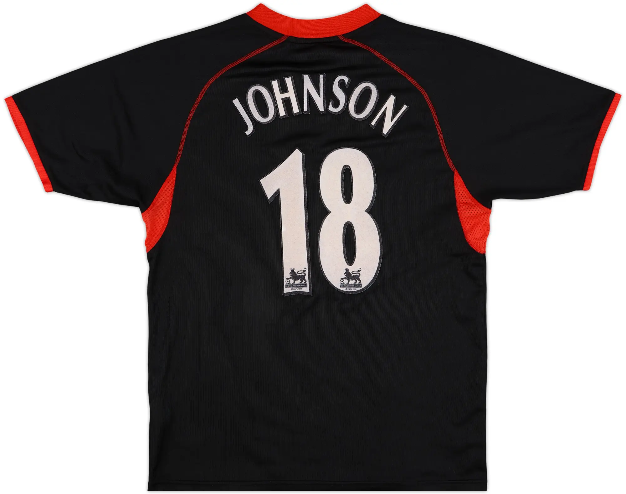 2003-04 Fulham Away Shirt Johnson #18 - 8/10 - (M)
