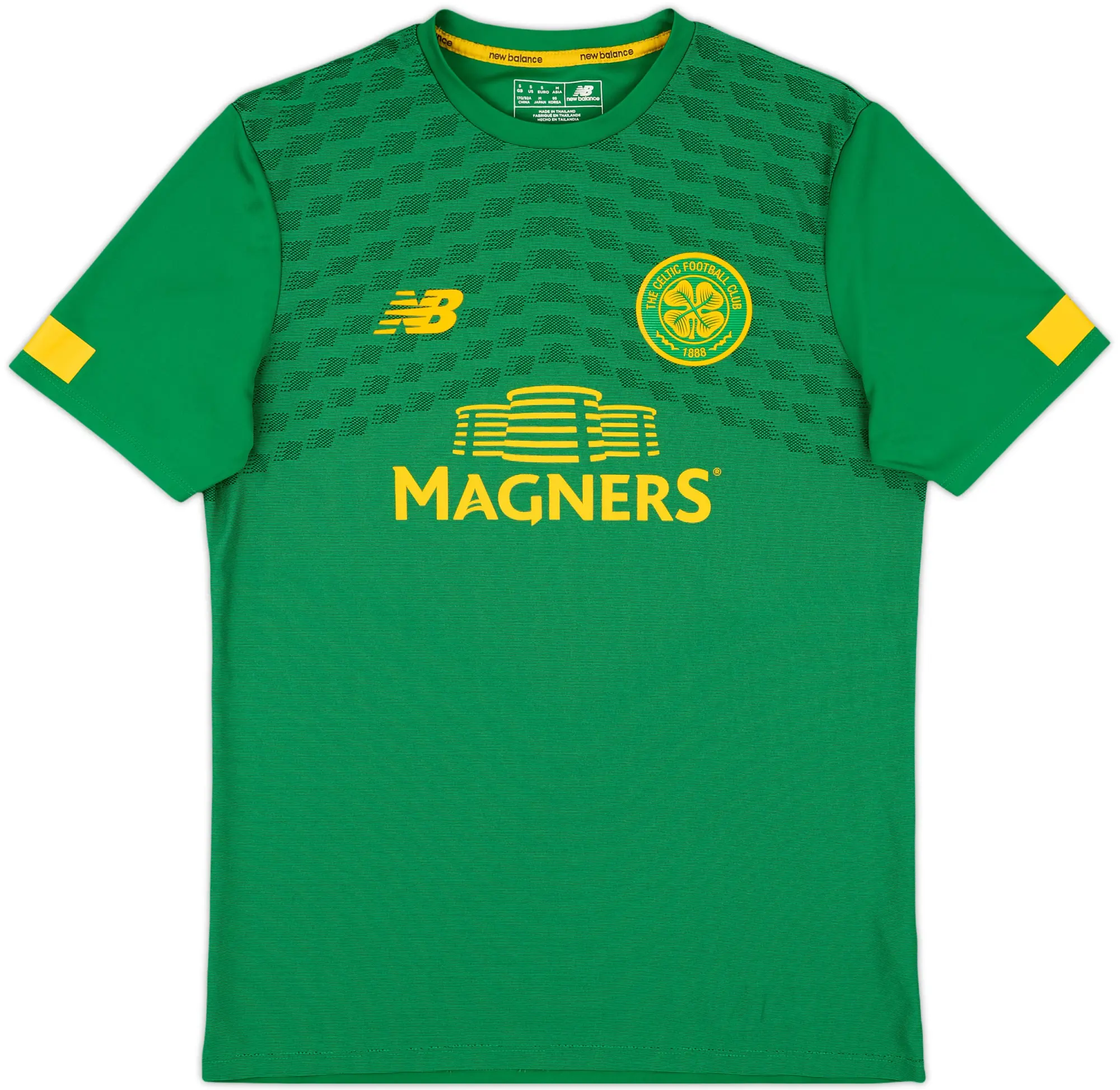2019-20 Celtic New Balance Training Top - 10/10 - (S)