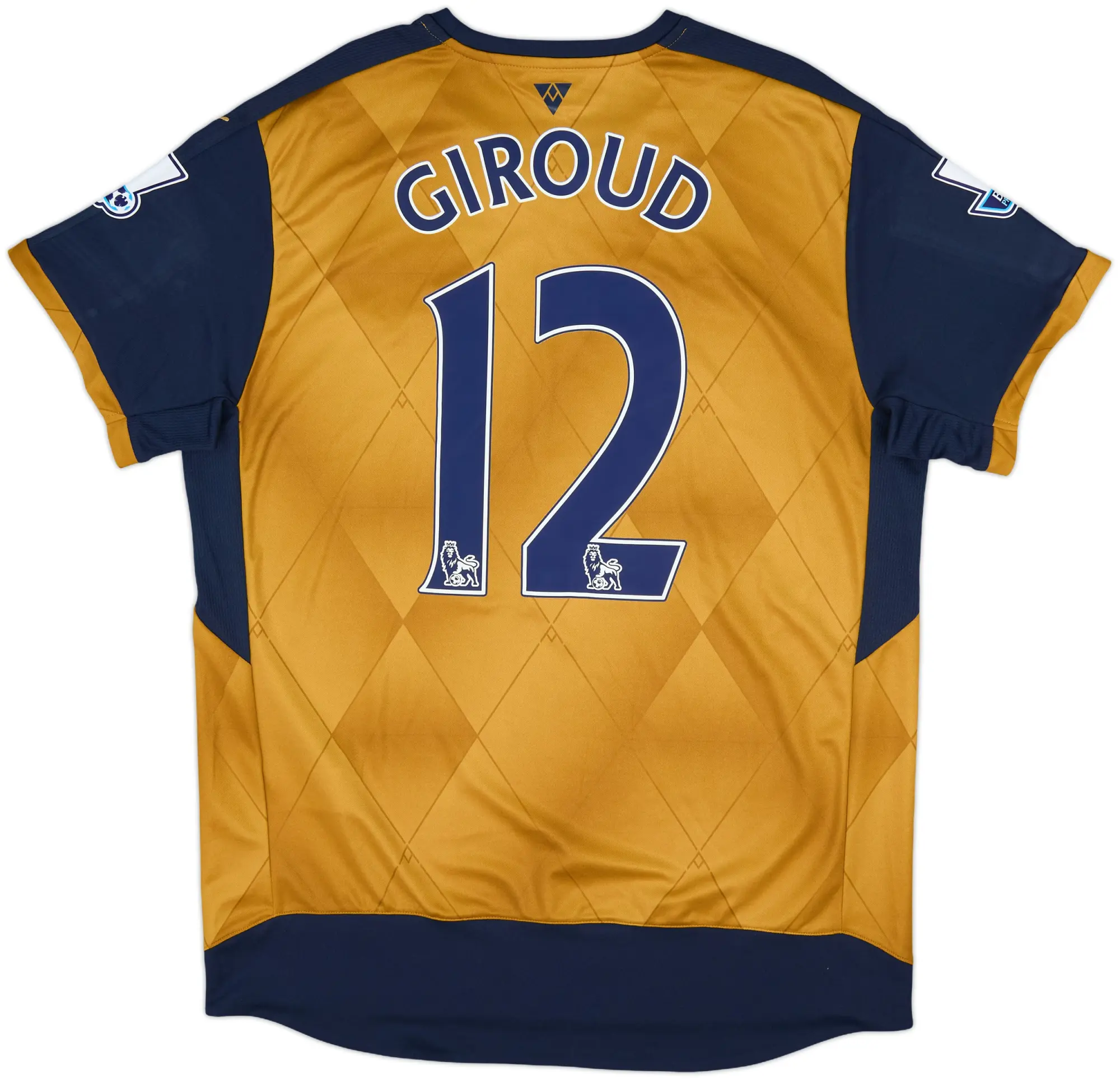 2015-16 Arsenal Away Shirt Giroud #12 (XL)