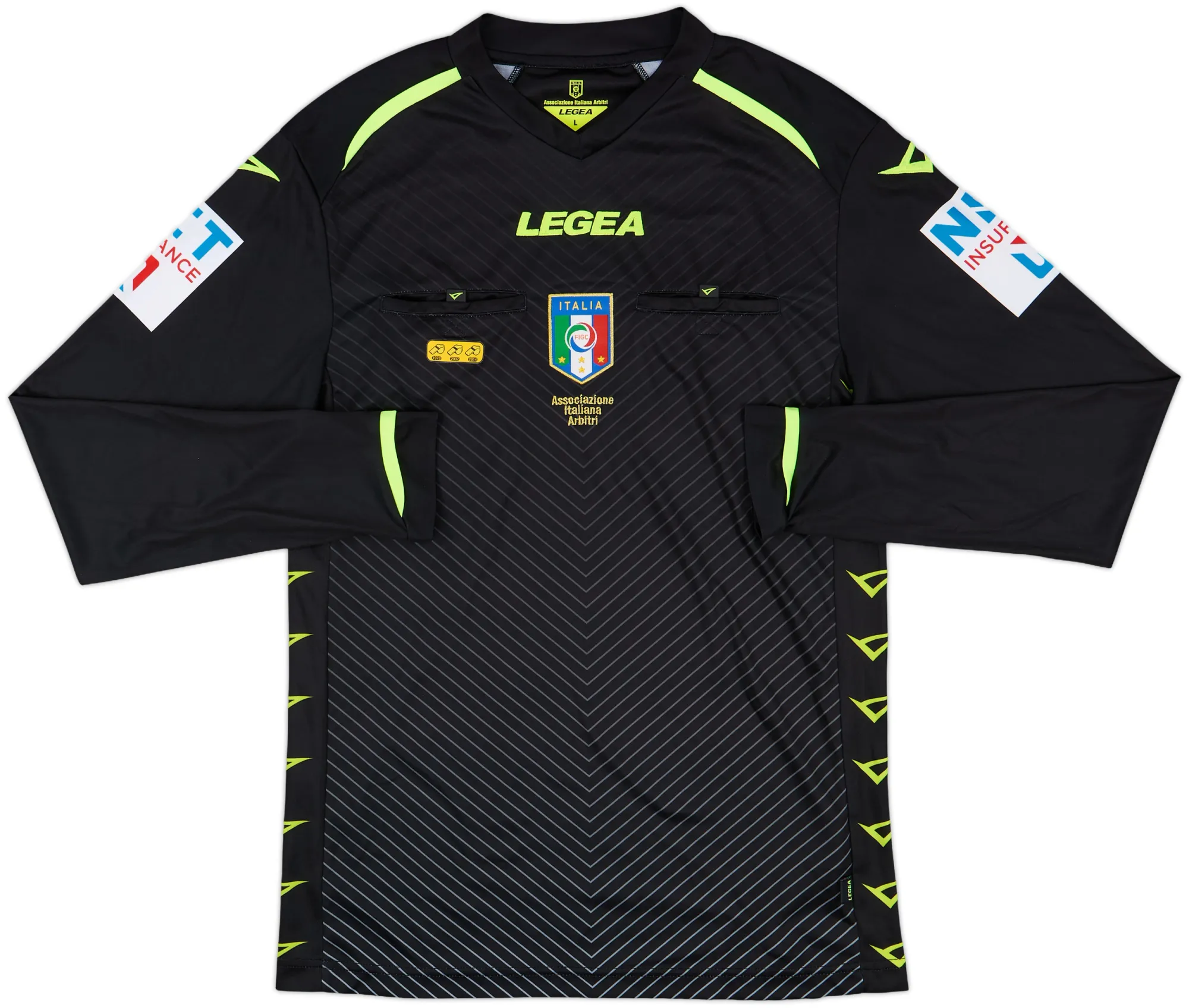 Diadora Italy Mens LS Home Shirt 2020
