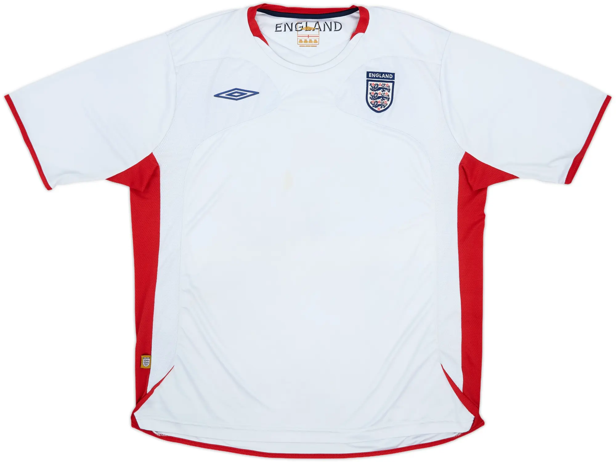 Umbro England Mens SS Home Shirt 2006