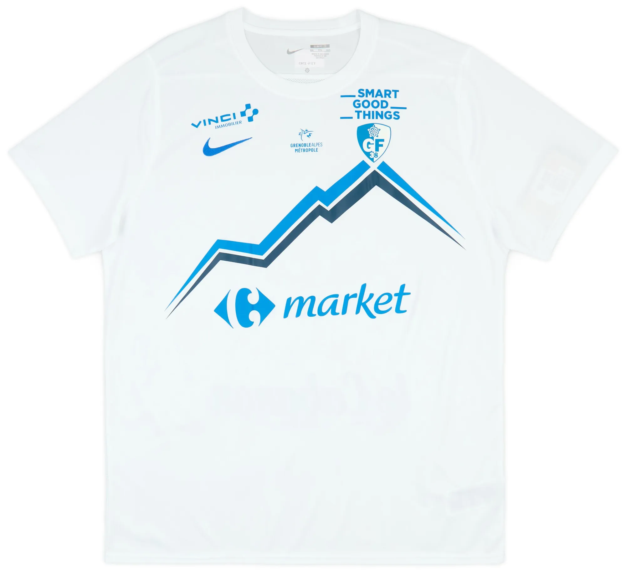 Nike Grenoble Foot 38 Mens SS Away Shirt 2023/24