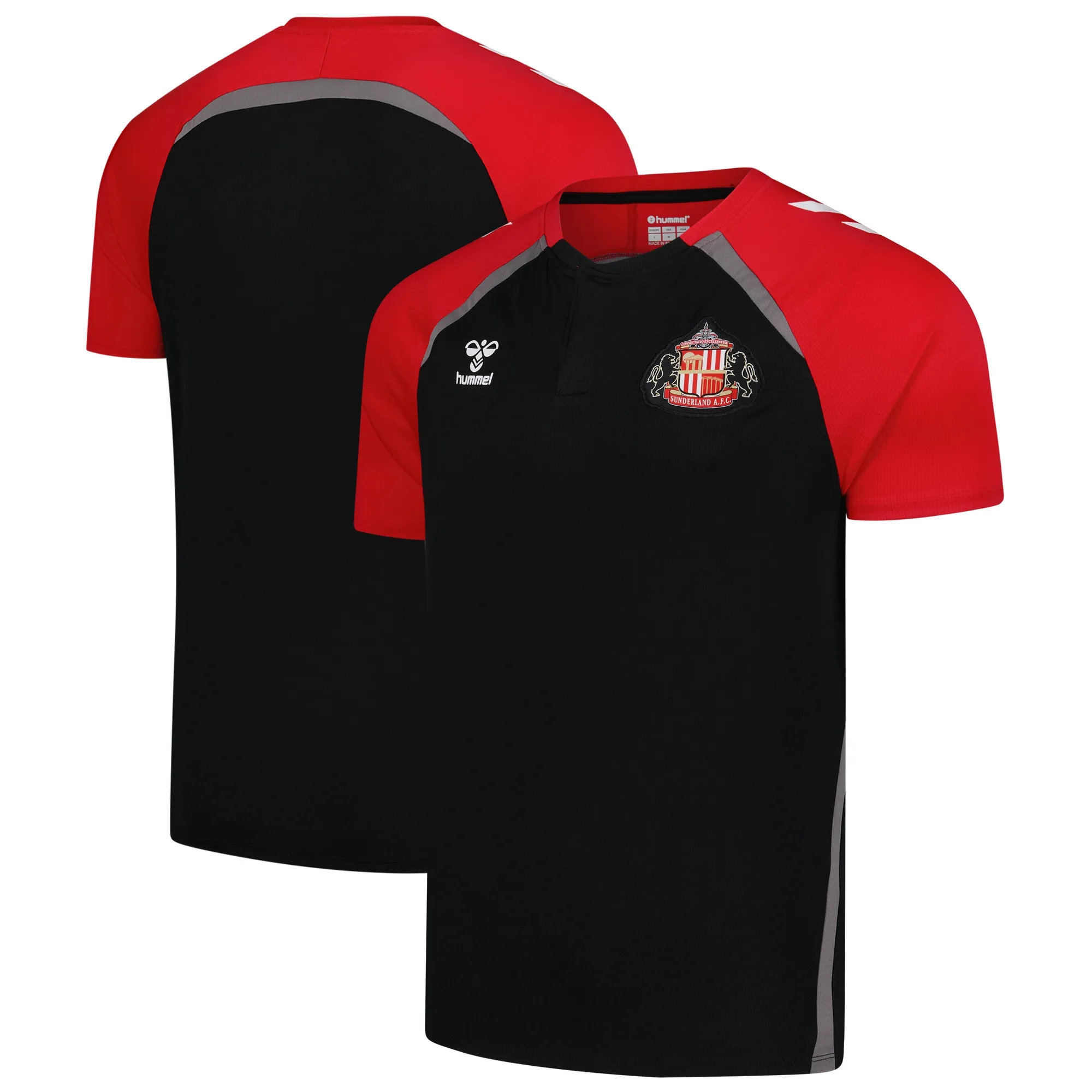Sunderland Hummel Training Polo - Black