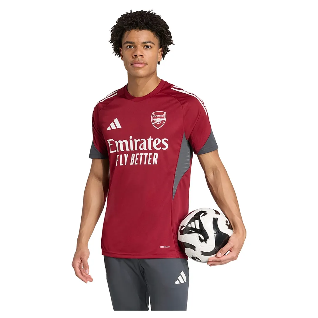 Arsenal adidas European Training Jersey - Burgundy | JI9568