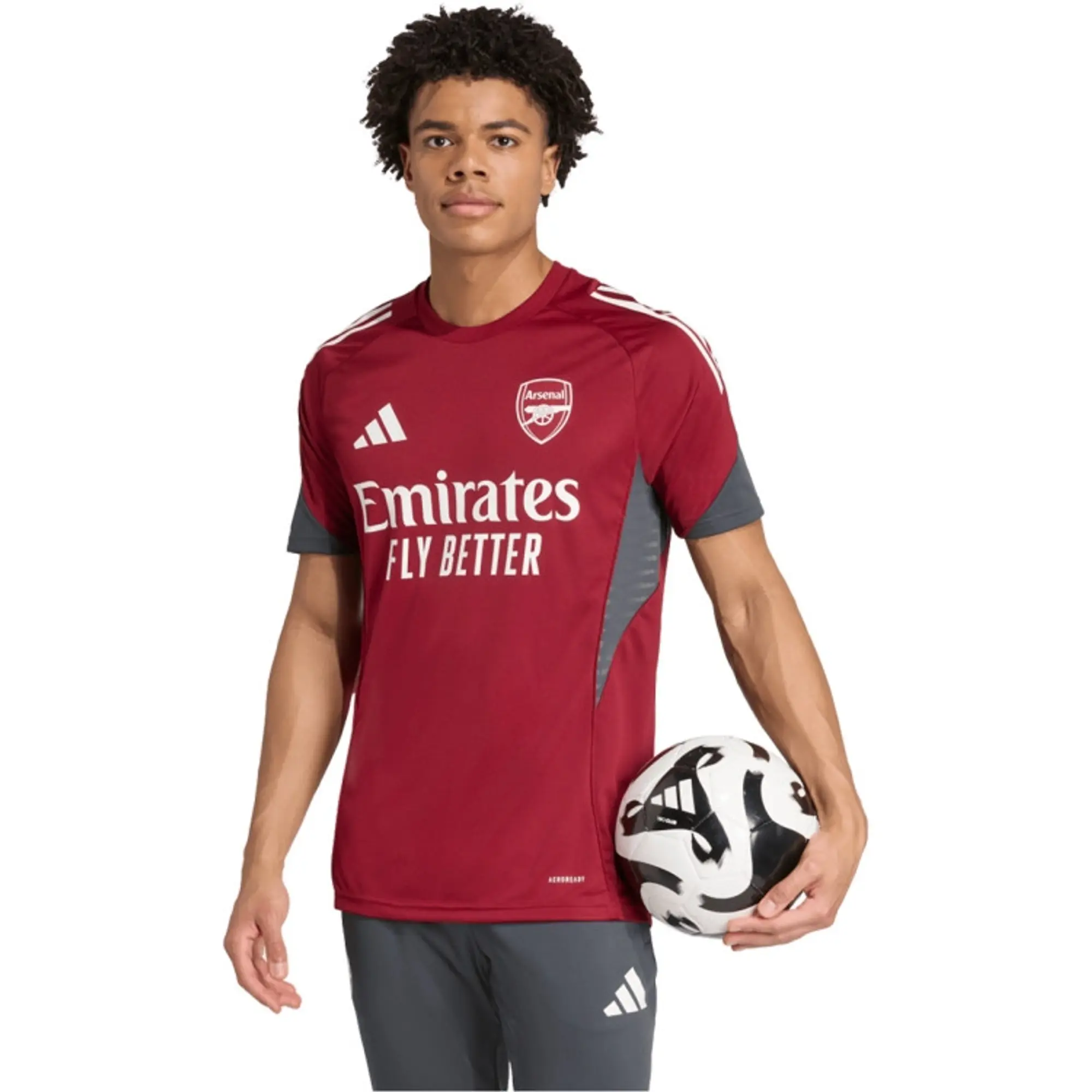 Arsenal adidas European Training Jersey - Burgundy
