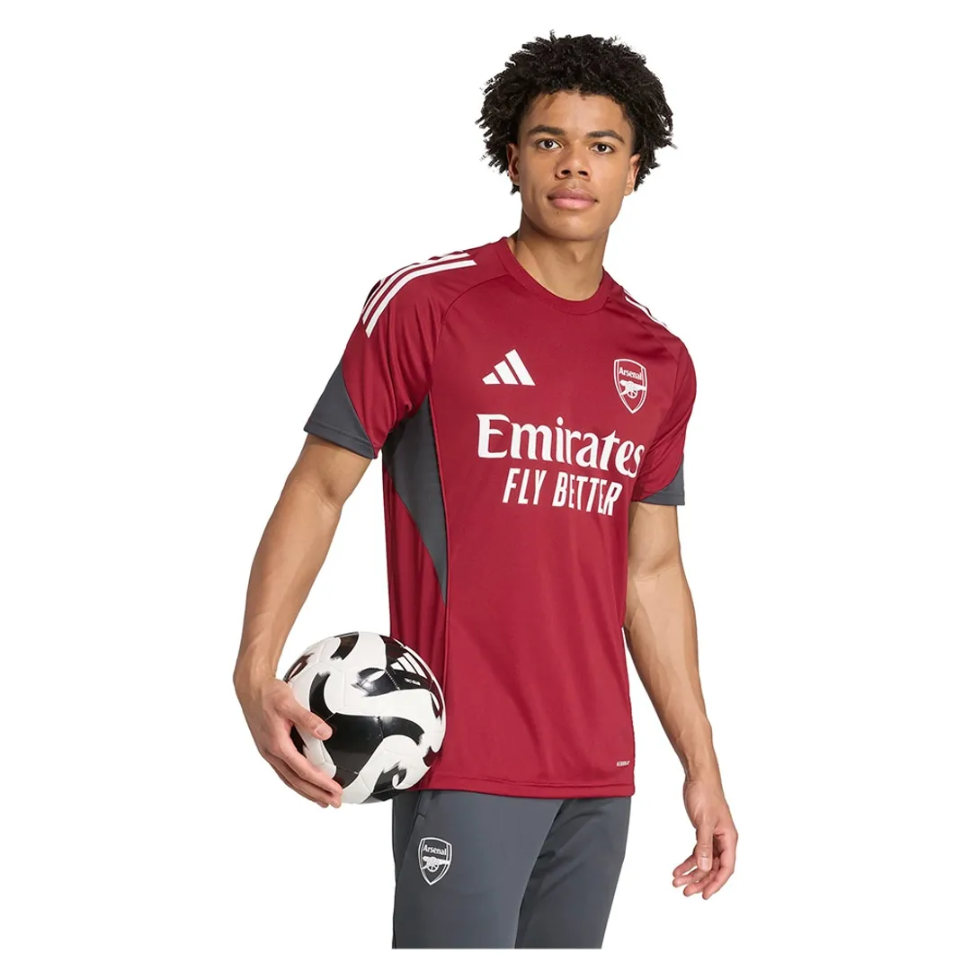 Arsenal adidas European Training Jersey - Burgundy | JI9568
